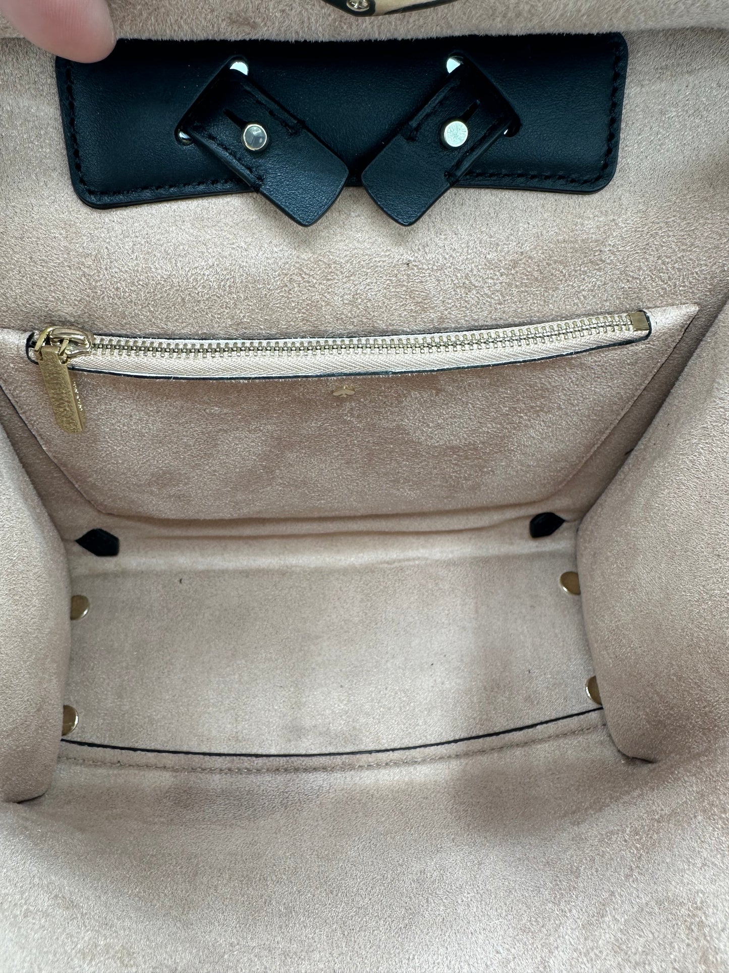 Kate Spade New York Romy Medium Backpack – Black Pebbled Leather
