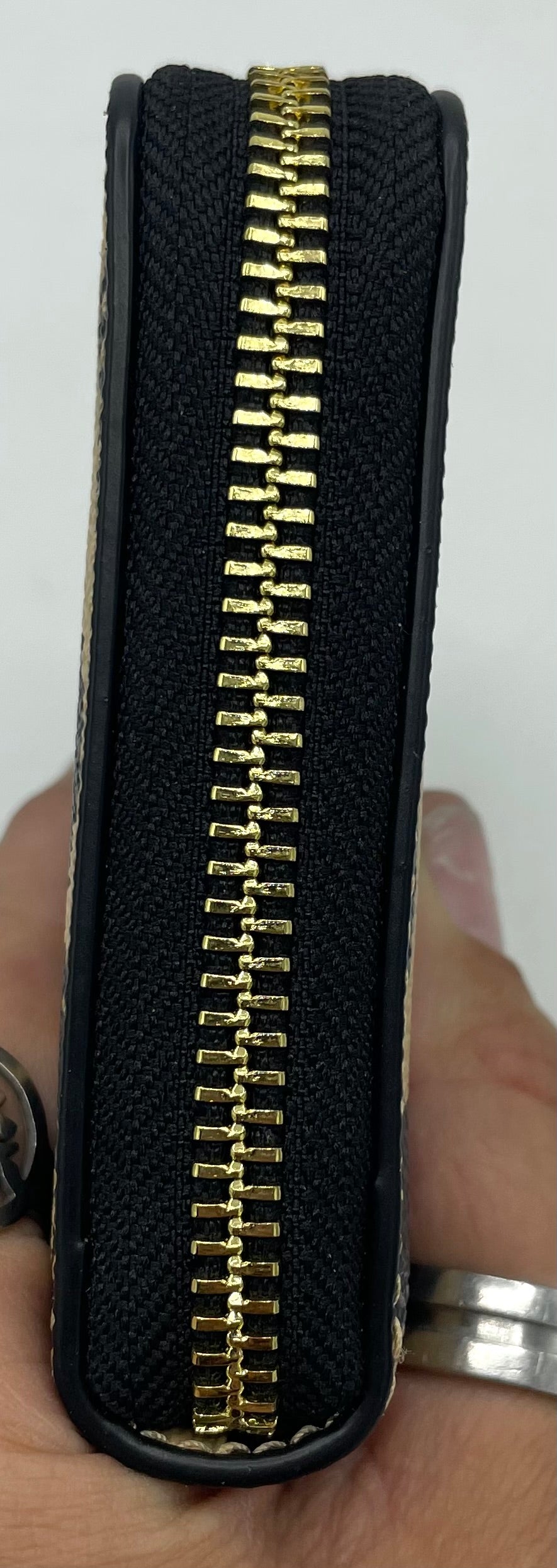 Coach Long Zip Around Wallet – Leopard Print (CR624)