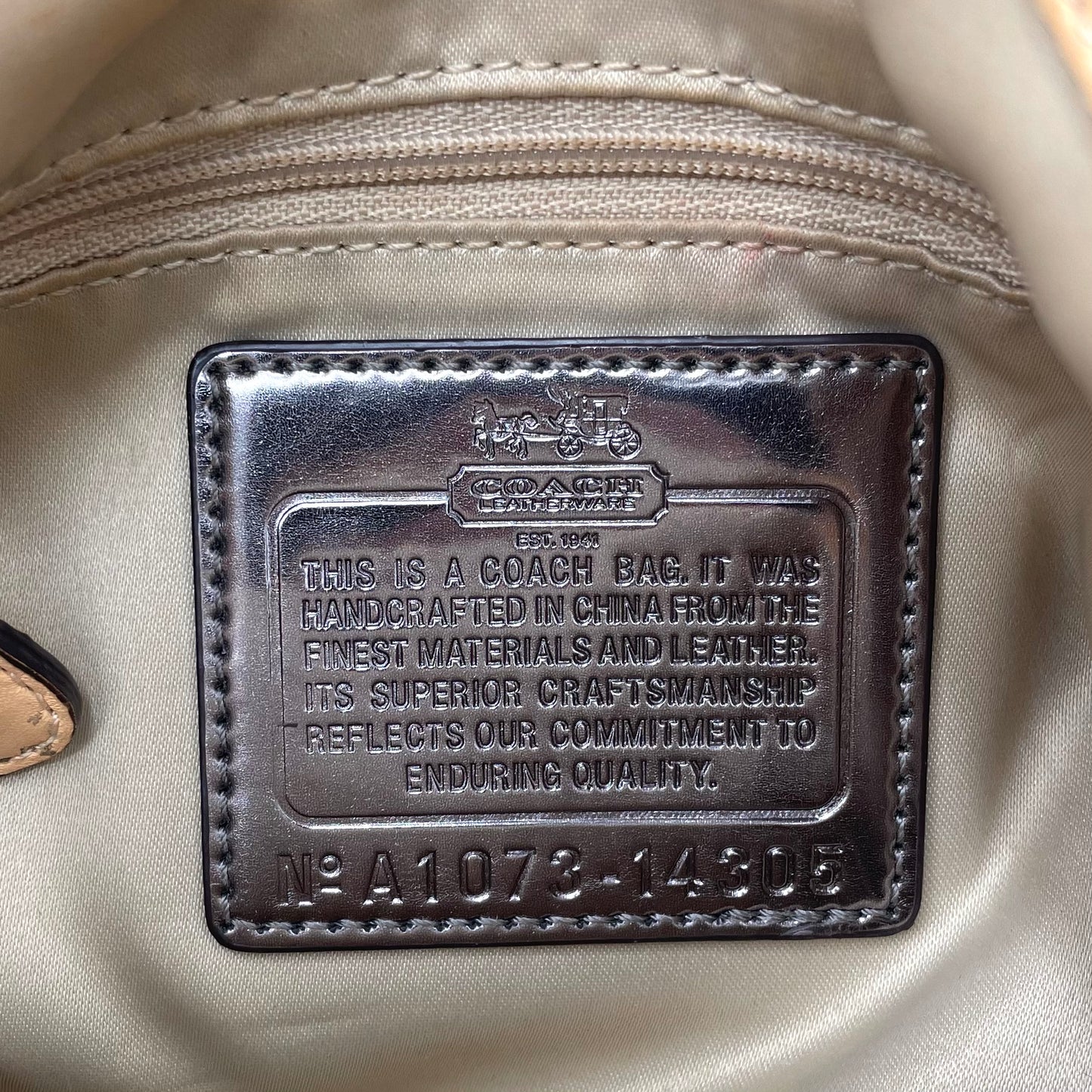 Coach Madison Op Art Maggie Satchel
