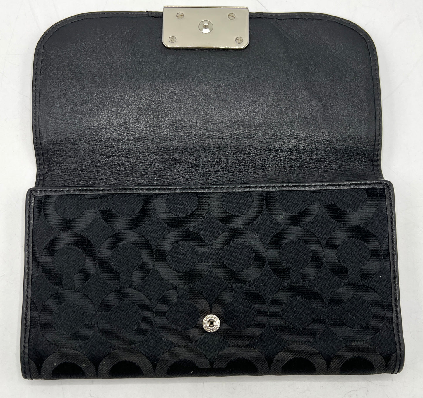 Coach Kristen Op Art Envelope Wallet