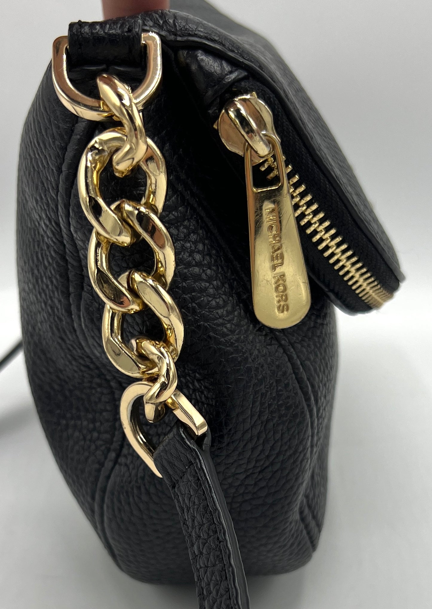 Michael Kors Bedford Leather Flap Crossbody