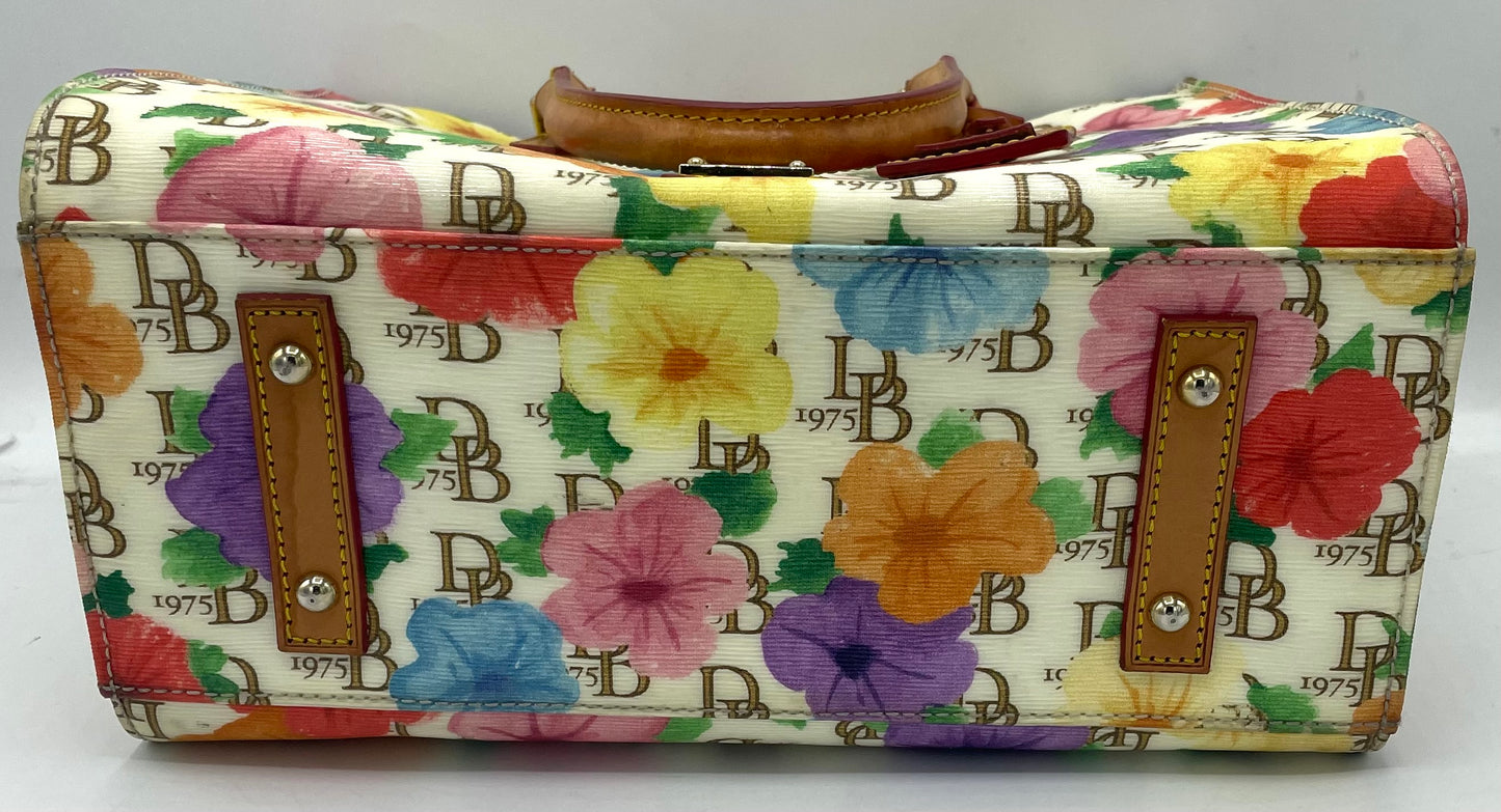 Dooney & Bourke Hibiscus Floral Janine Satchel