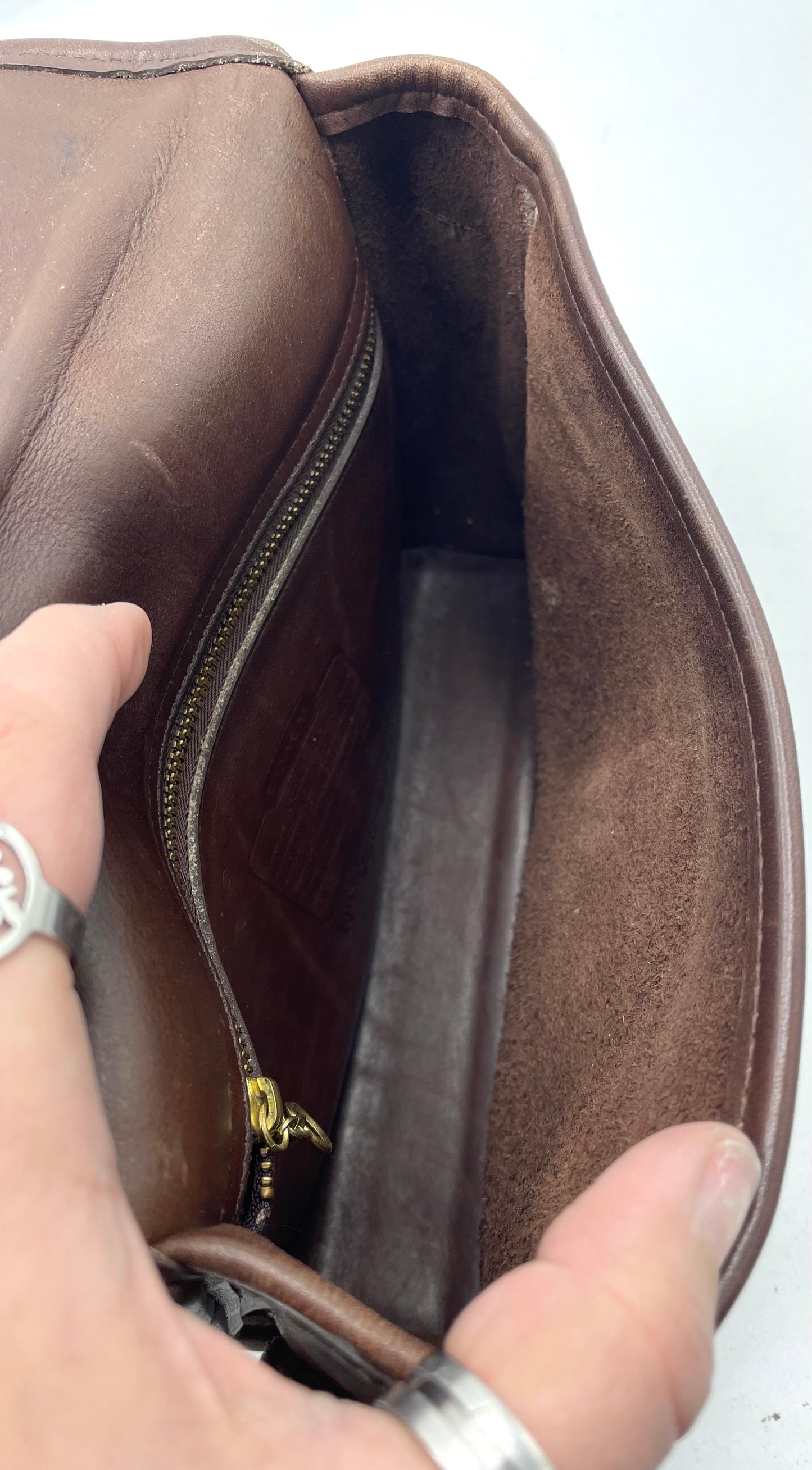 Vintage Coach Court Top Handle Crossbody