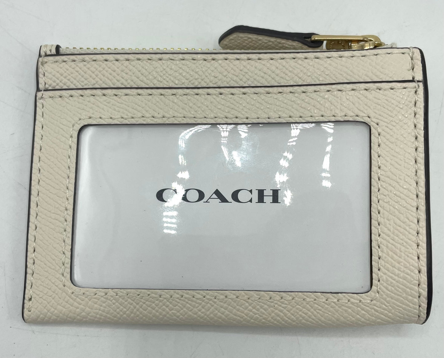 Coach Mini Skinny ID Case - Suede Interior