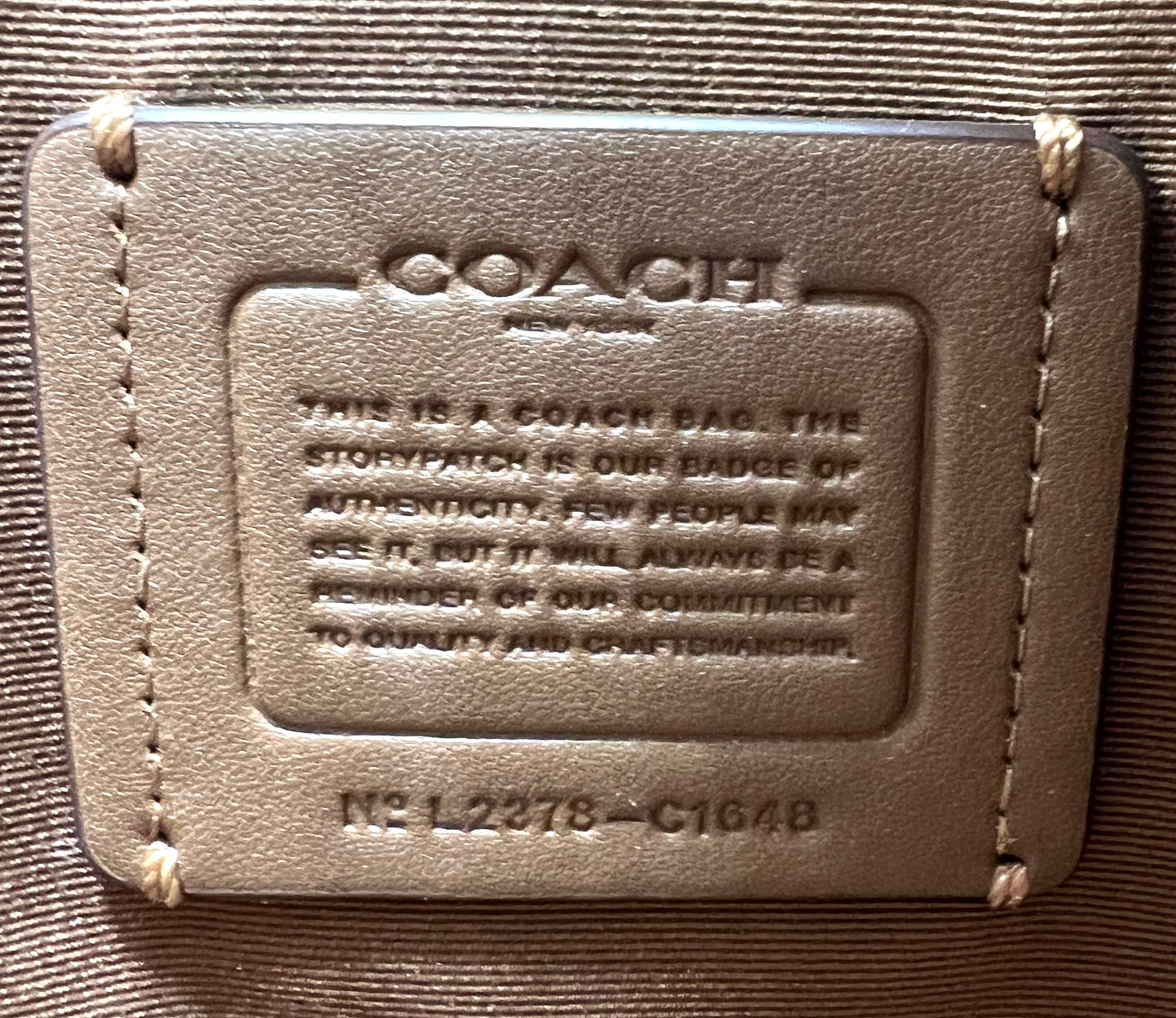 Coach Ellie File Crossbody