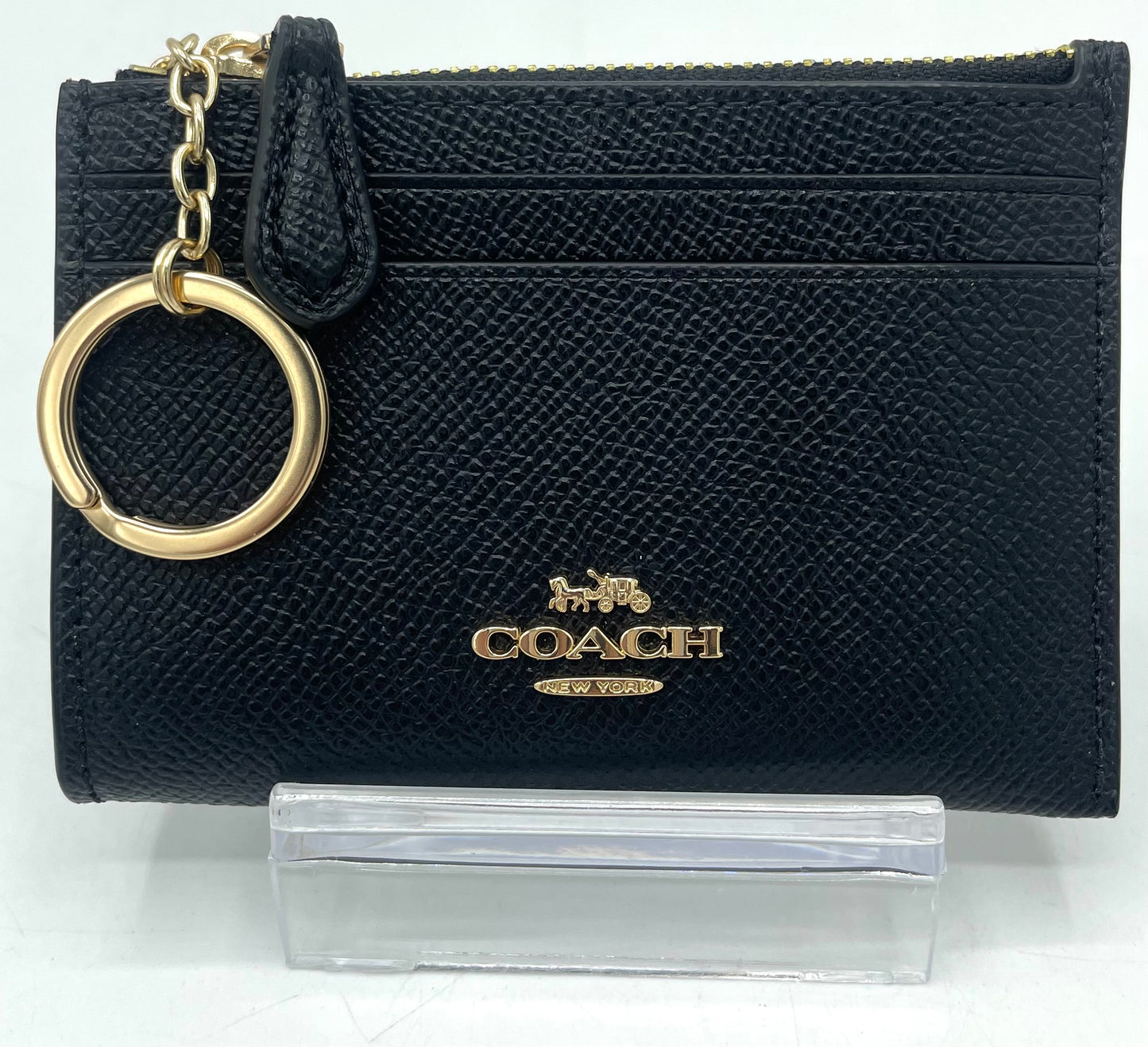 Coach Mini Skinny ID Case - Black