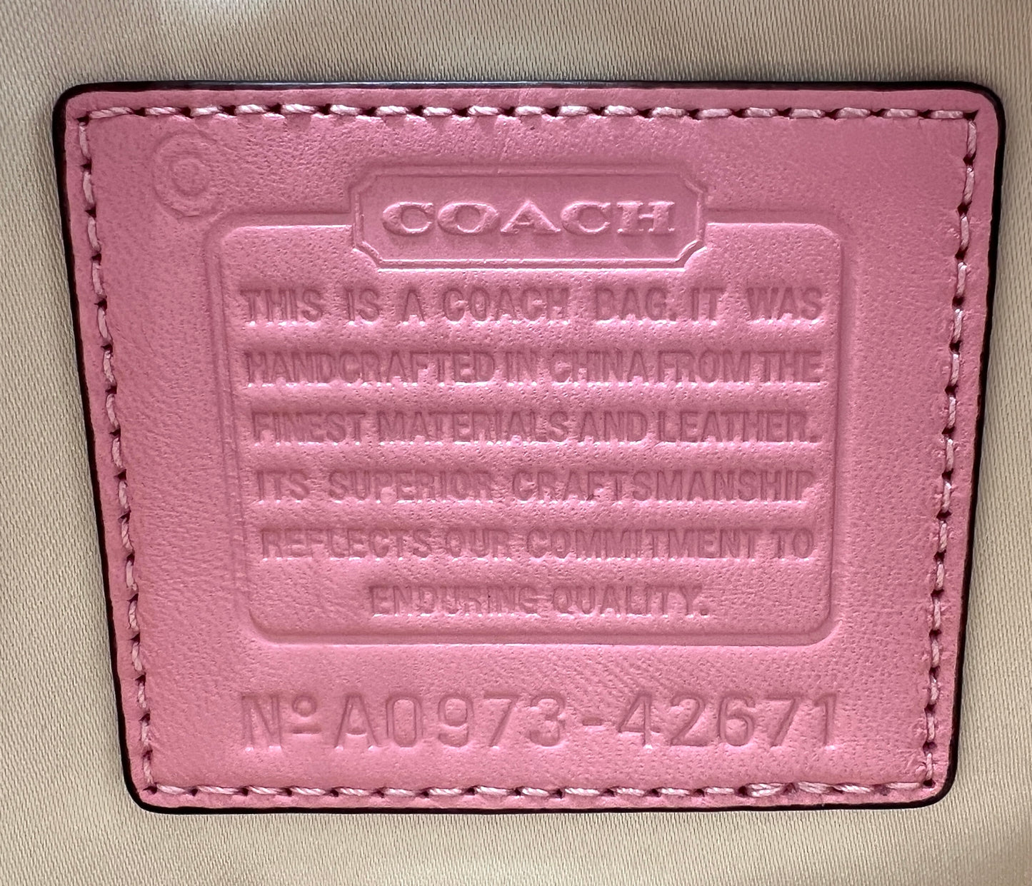 Coach Canvas Tattoo Foldover Clutch Vintage