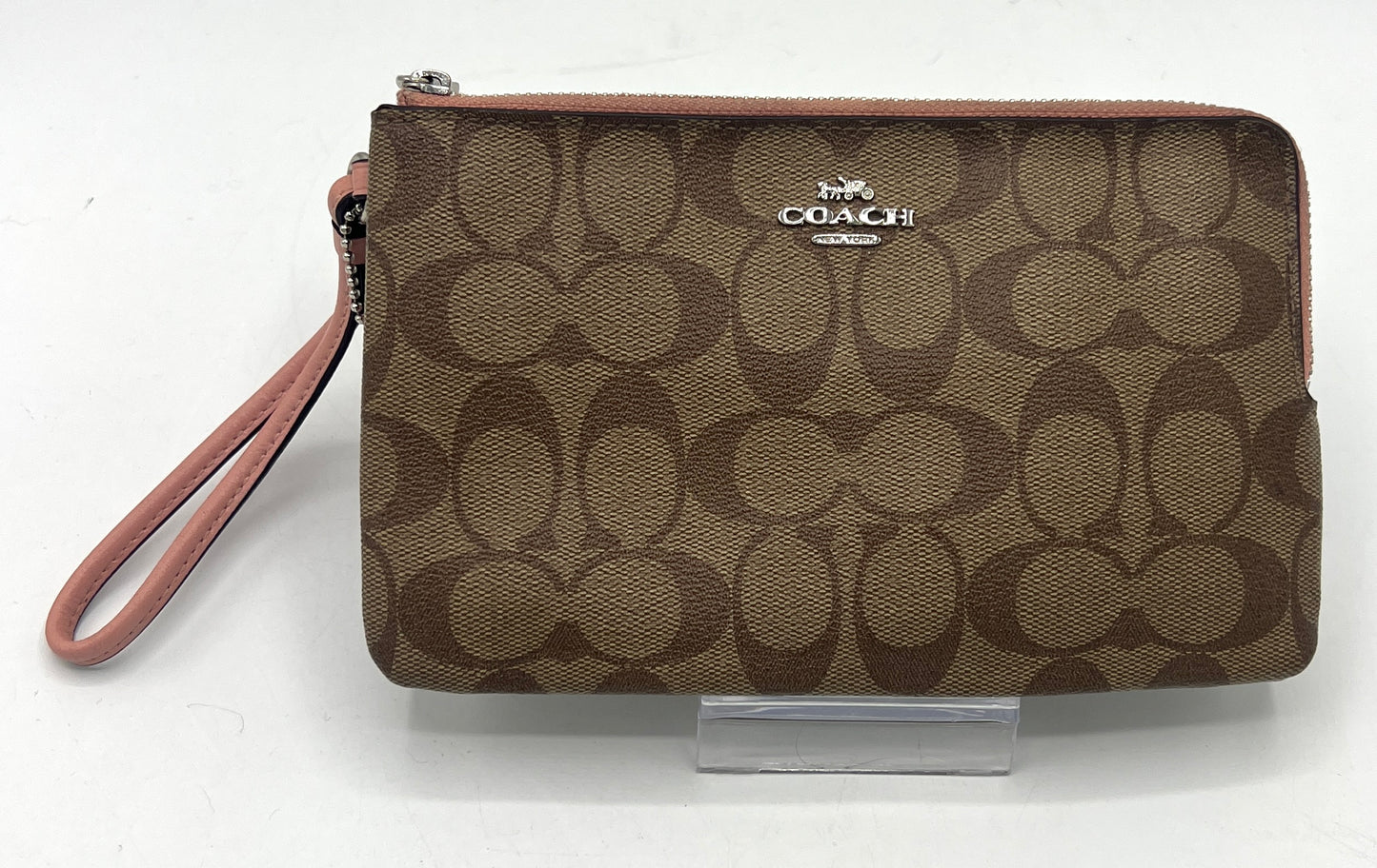 Coach Double Zip Wristlet