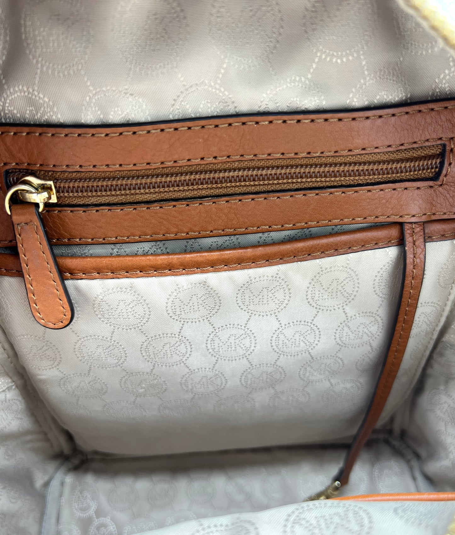 Michael Kors Monogram Jet Set Backpack