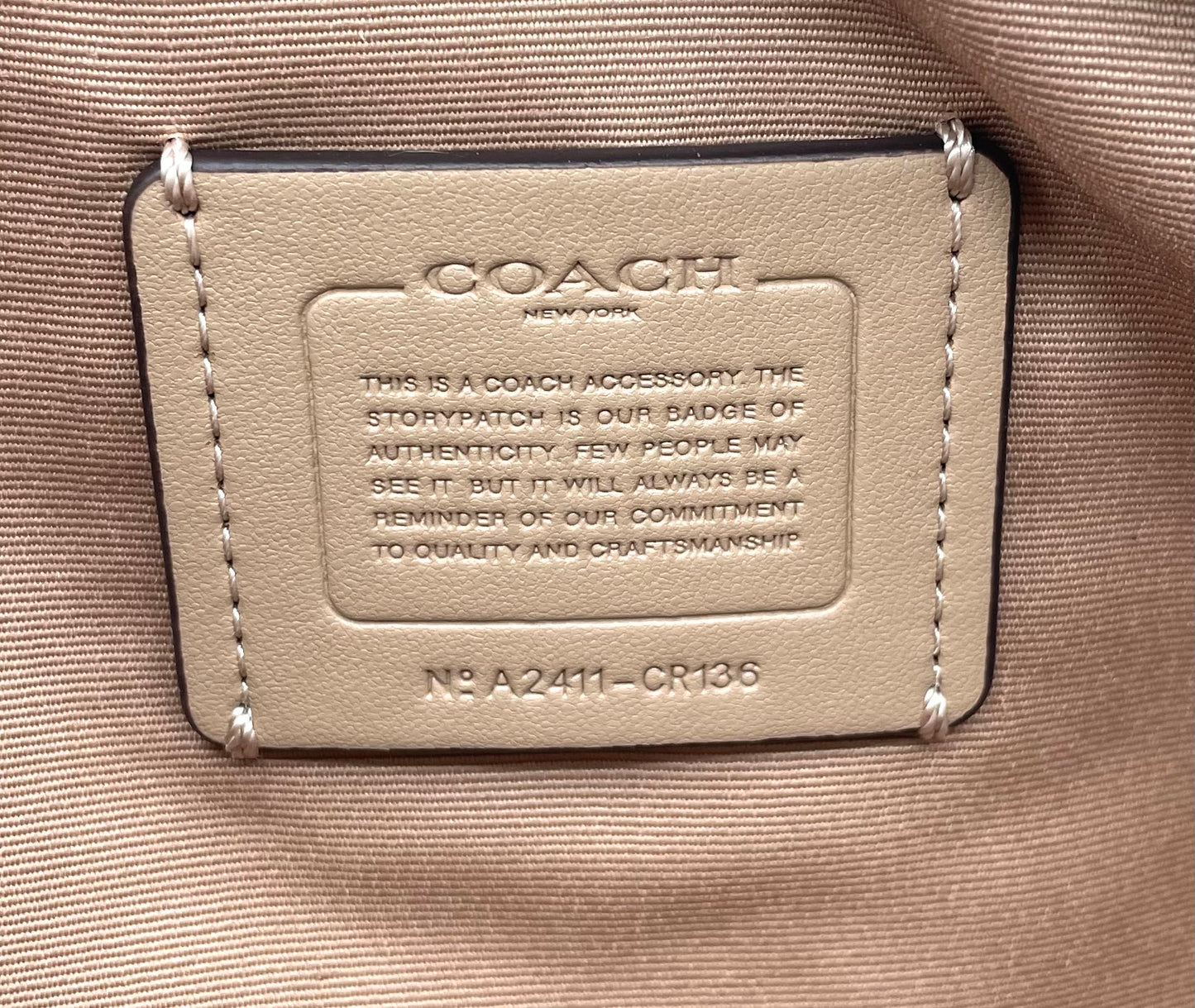 Coach Pace Belt Bag