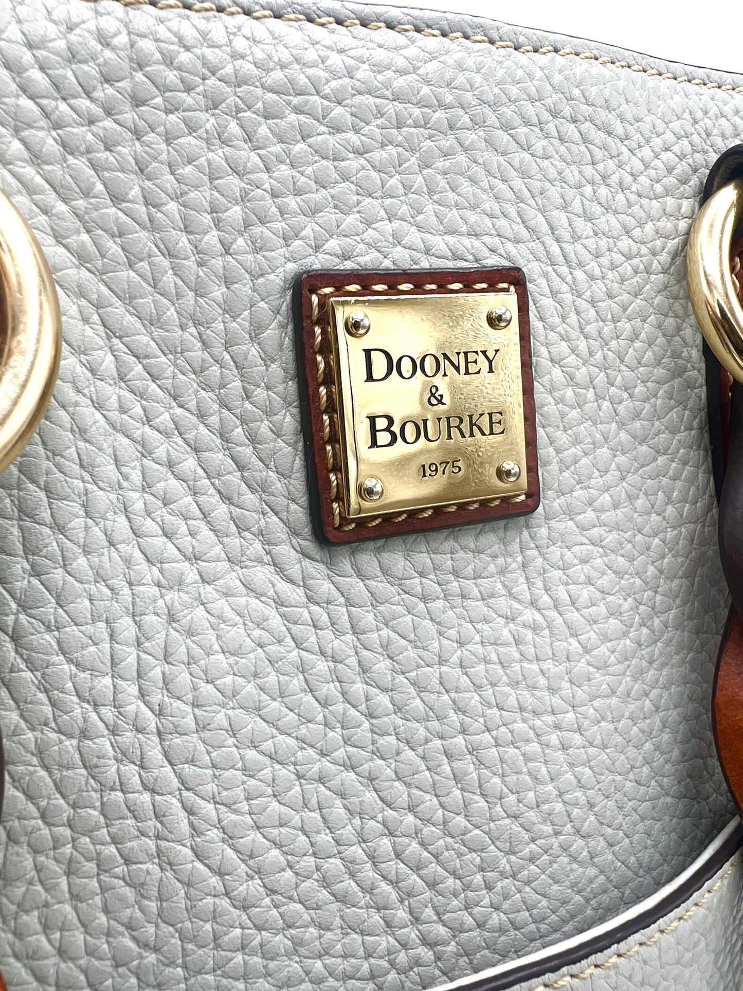 Dooney & Bourke Pebble Grain Tammy Tote – Glacier Blue *Clearance Rack*
