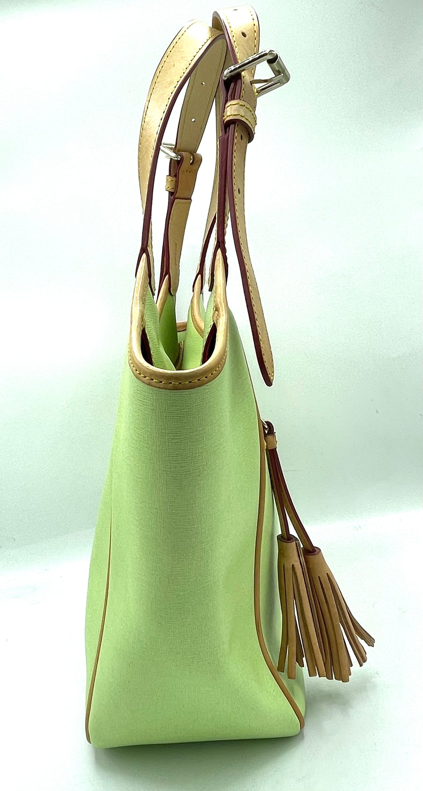 Dooney & Bourke Maddie Tote – Saffiano Leather in Bright Green