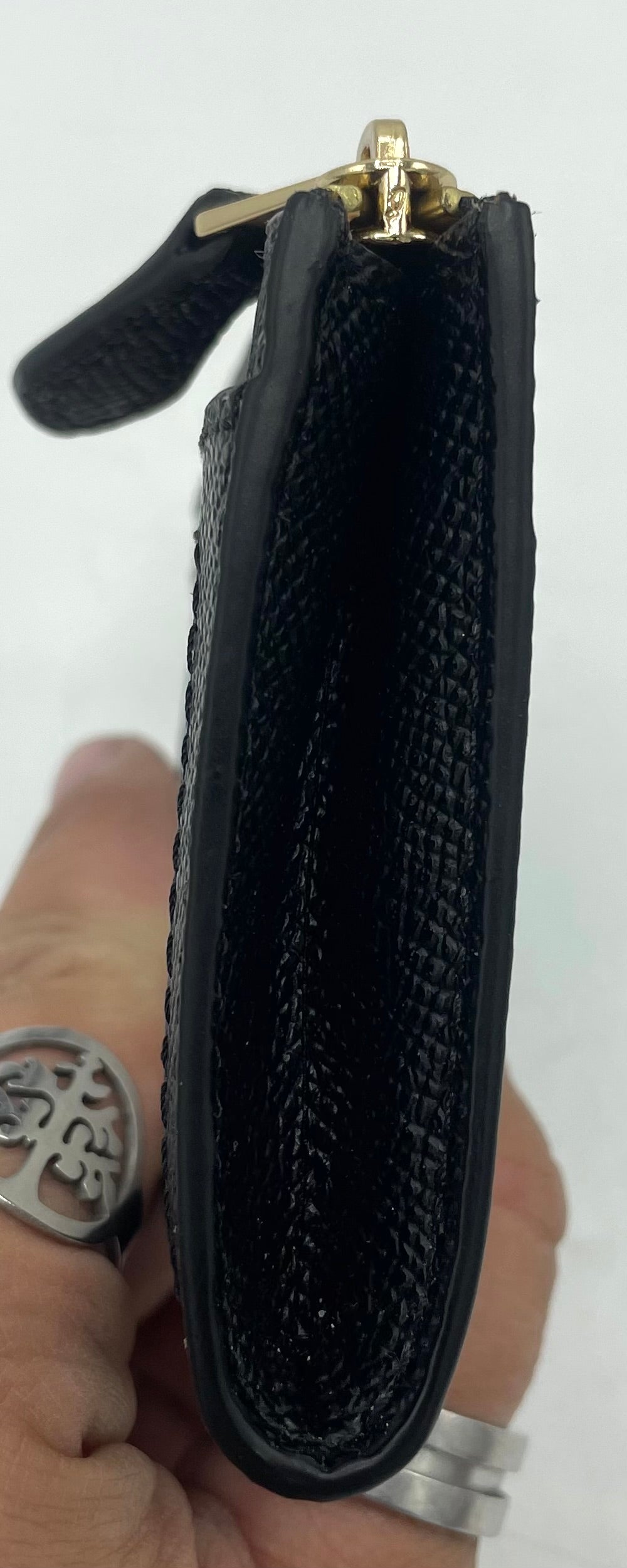 Coach Mini Skinny ID Case - Black