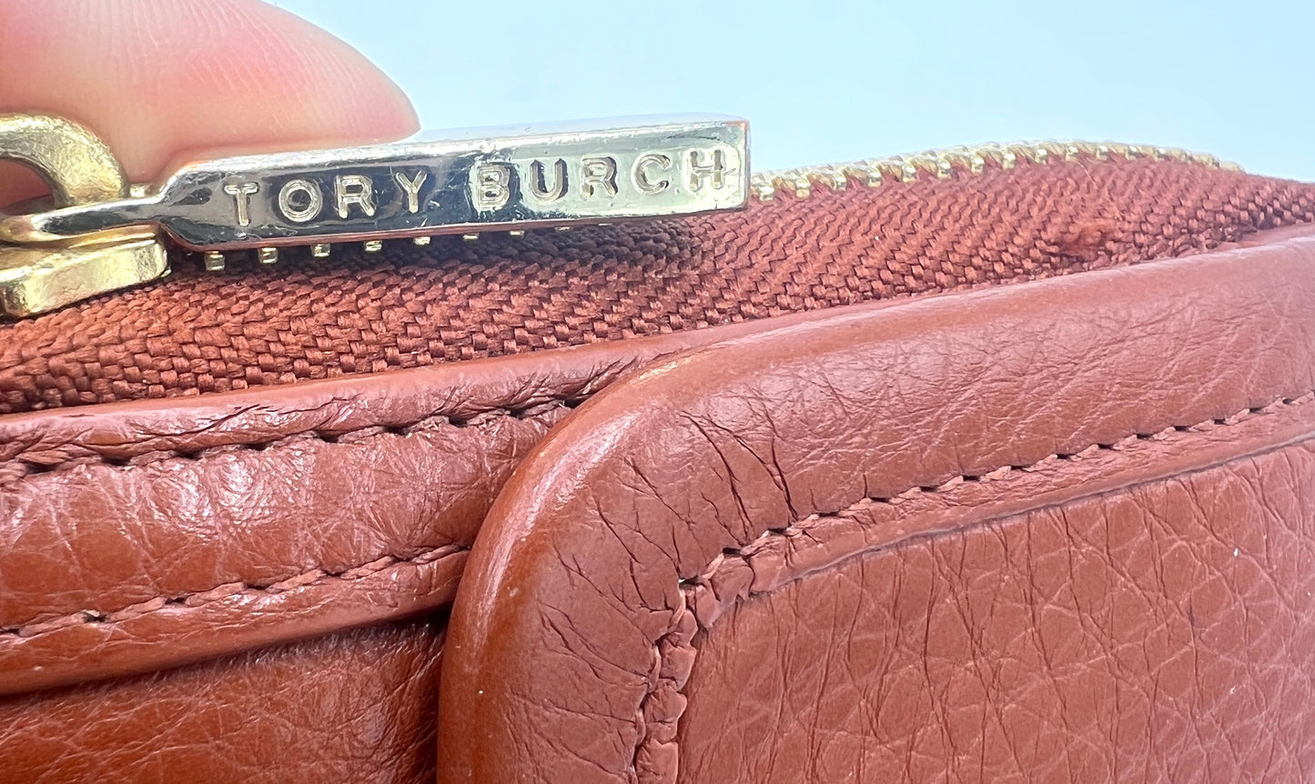 Tory Burch Clay Zip Continental Wallet