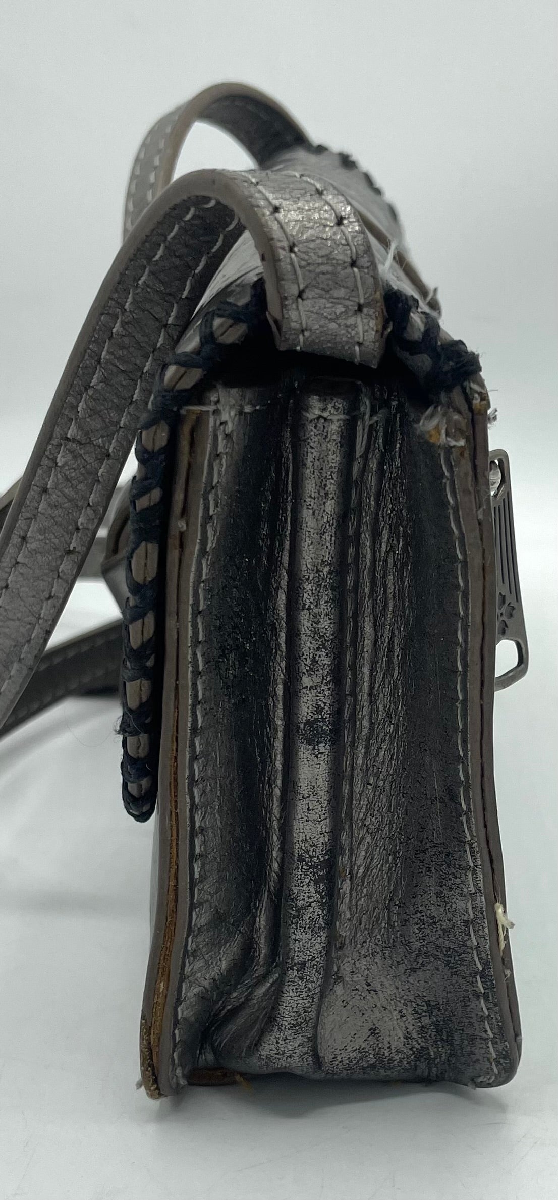 Patricia Nash Torri Burnished Tooled Leather Crossbody