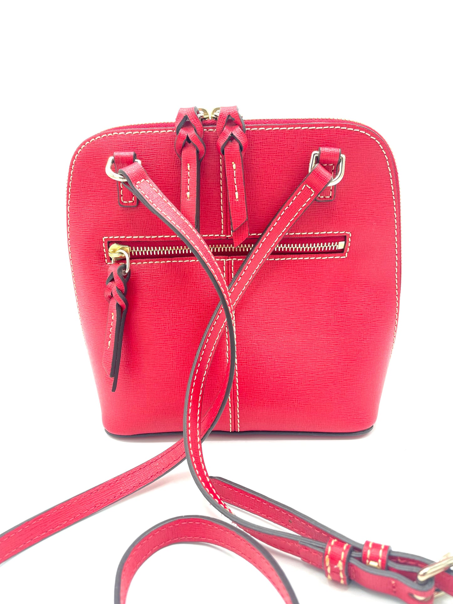 Dooney & Bourke Wexford Leather Trixie Crossbody – Red