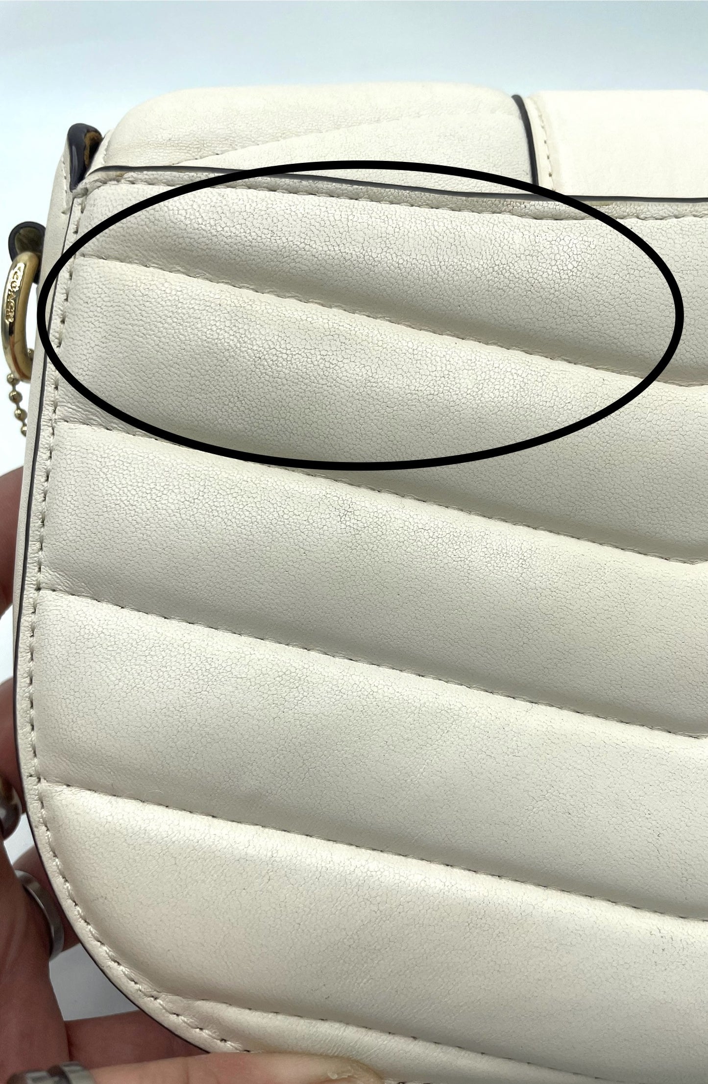 Coach Quilted Georgie Saddle Crossbody