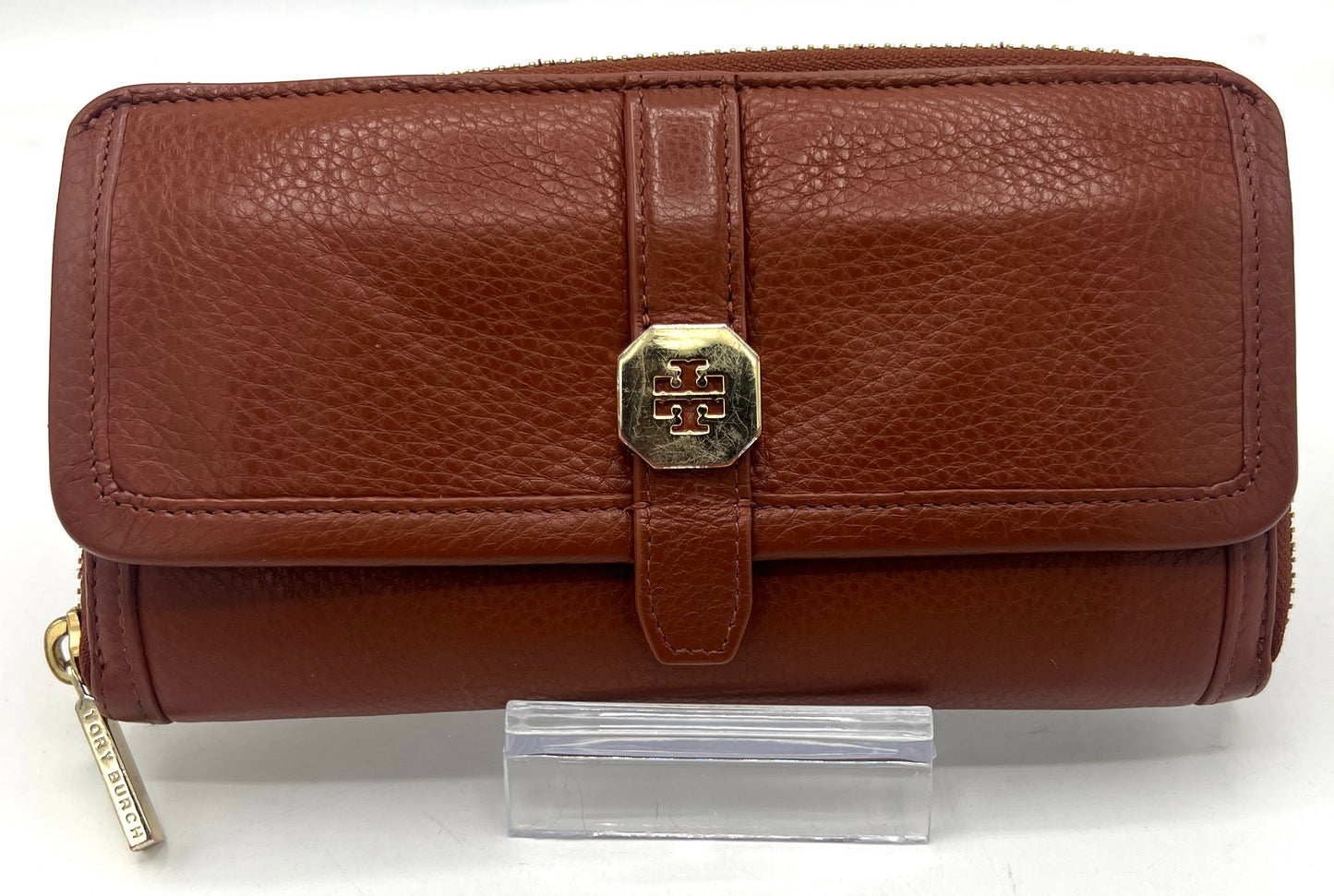 Tory Burch Clay Zip Continental Wallet
