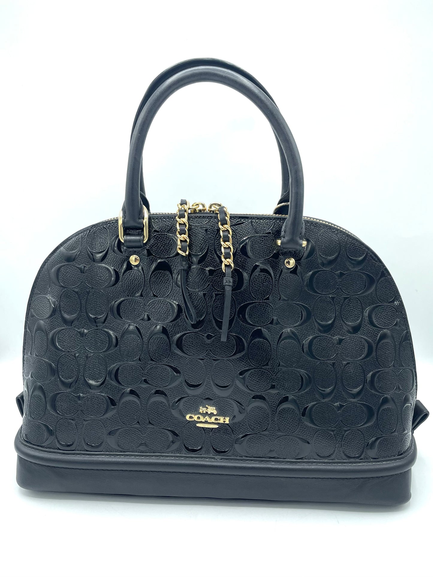 Coach Mini Sierra Satchel – Signature Leather (F27597)