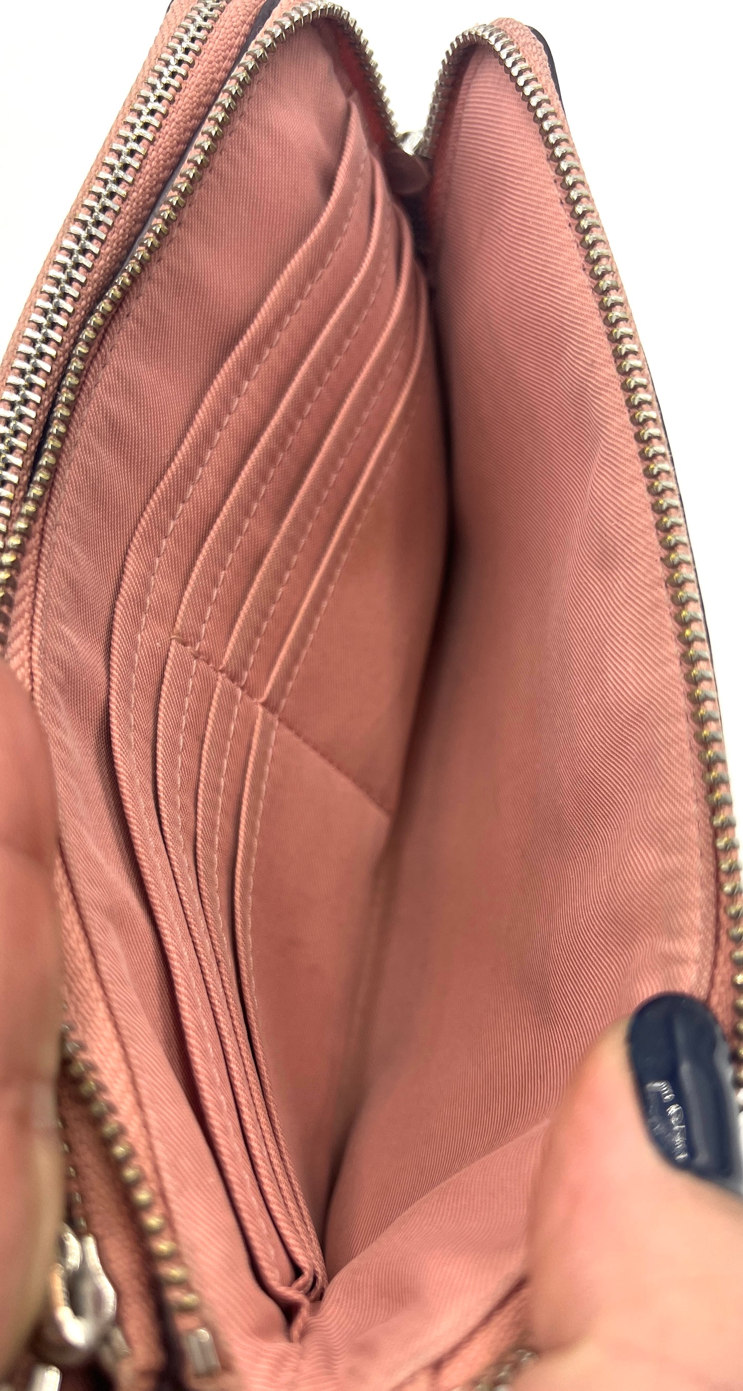 Coach Double Zip Wristlet