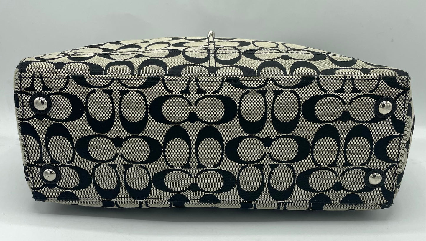 Coach Signature Penelope Carryall Tote