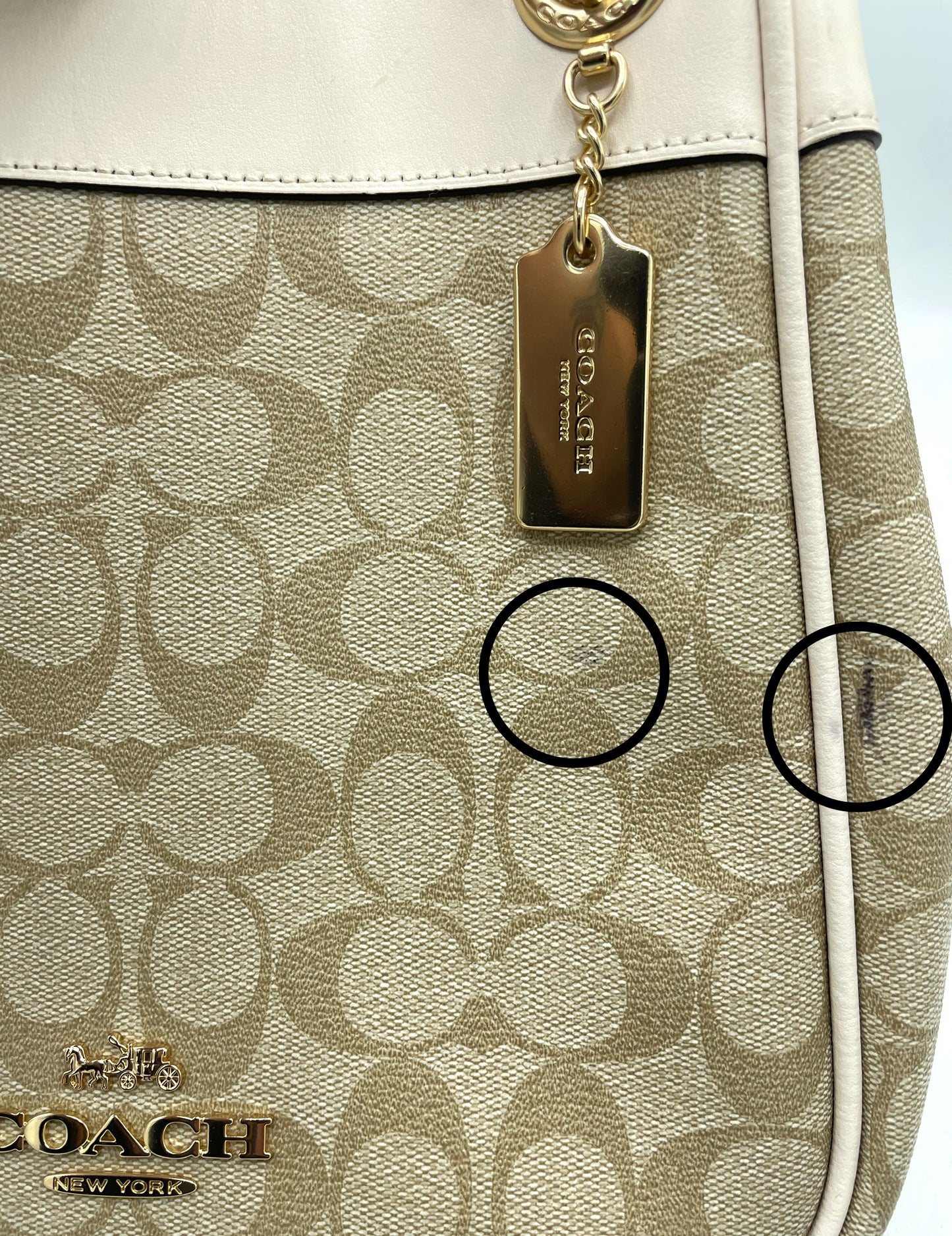 Coach Cammie Chain Bucket Bag 2 Piece Set