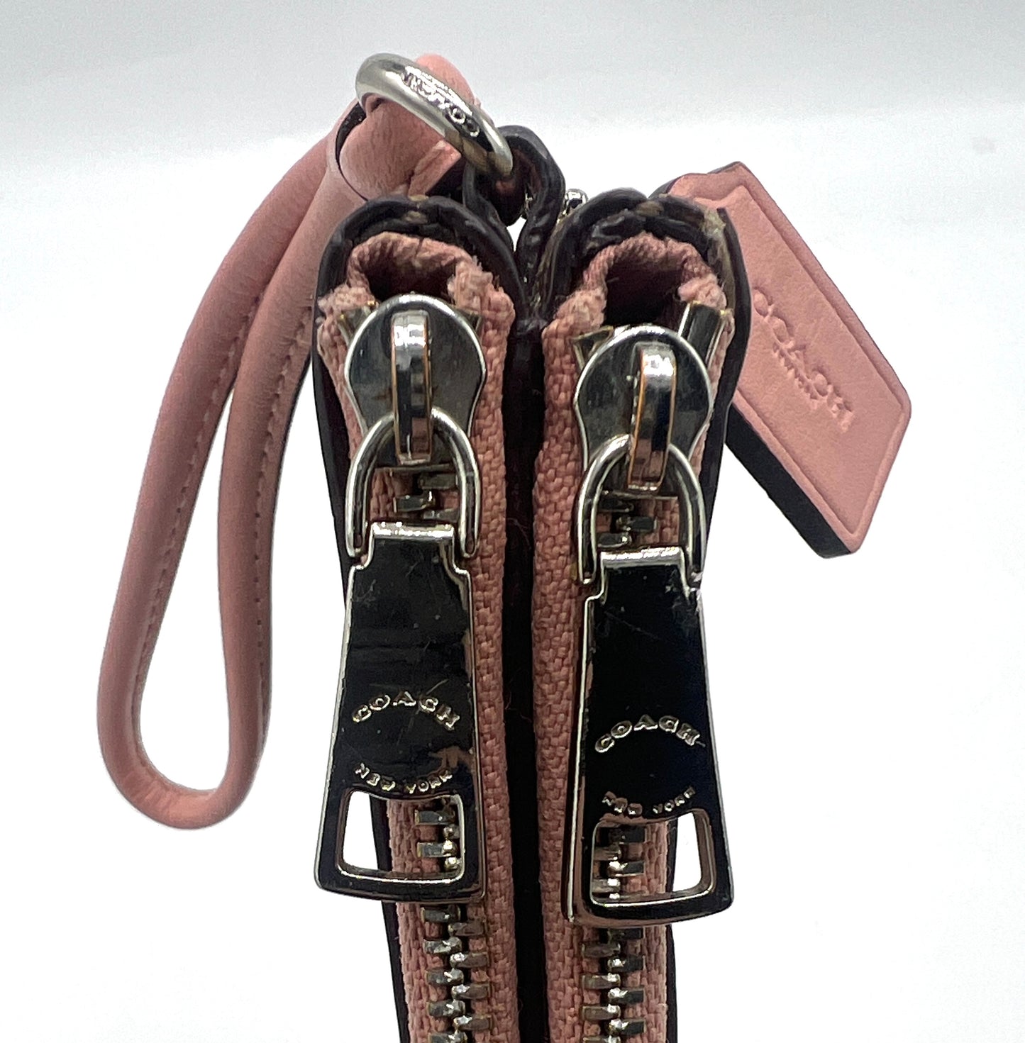 Coach Double Zip Wristlet