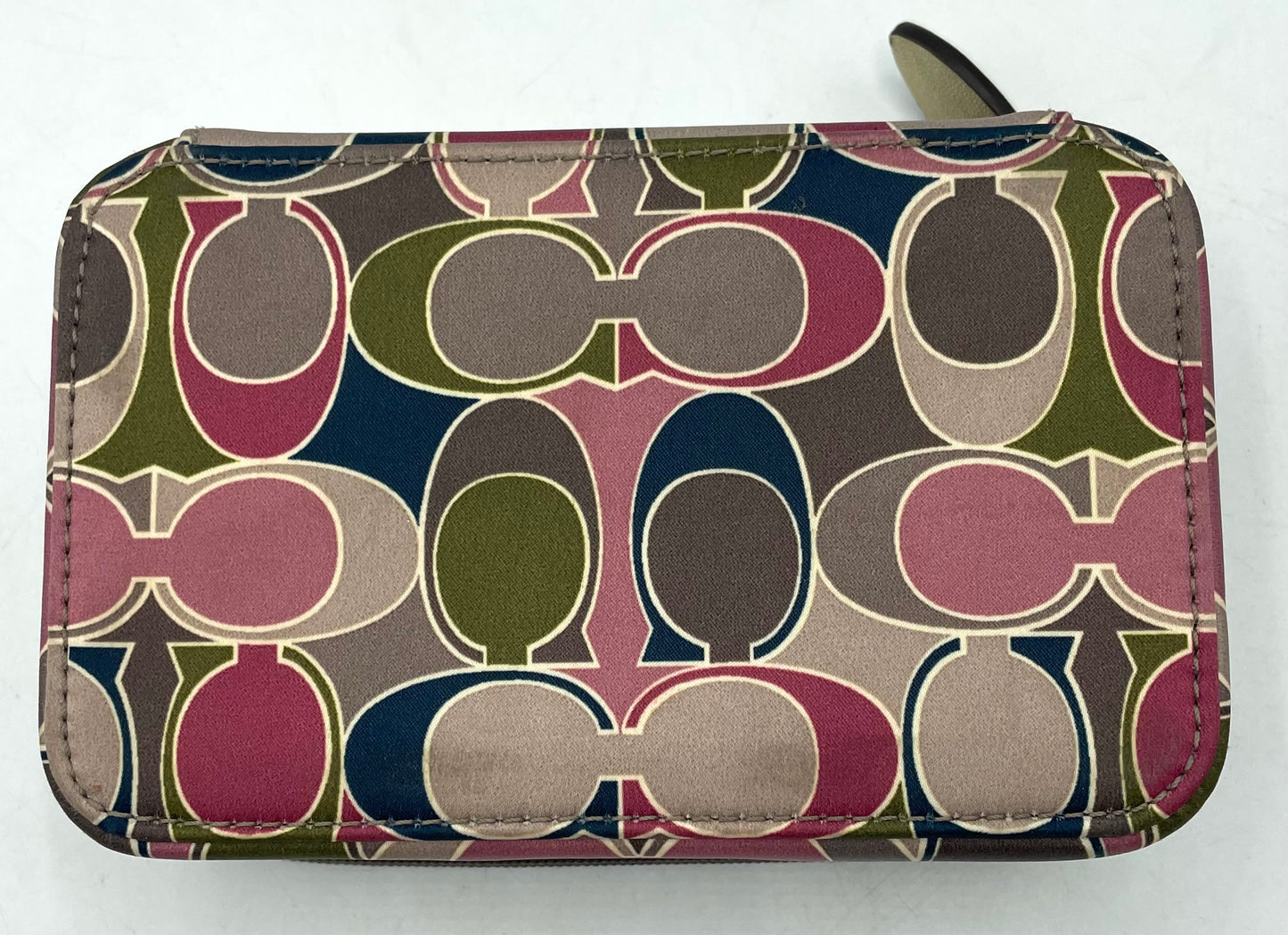 Coach Signature Silk Jewelry Box