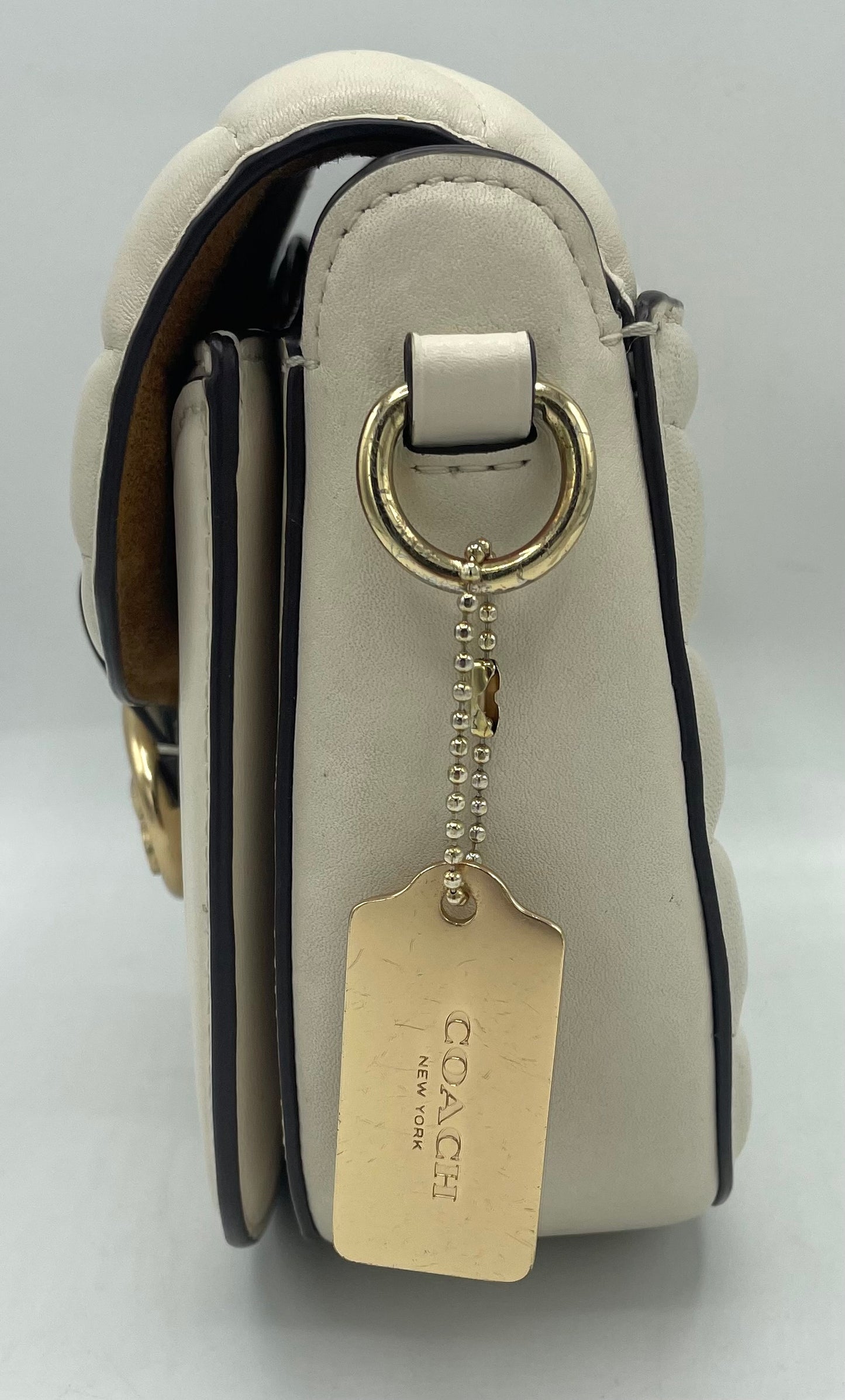 Coach Quilted Georgie Saddle Crossbody