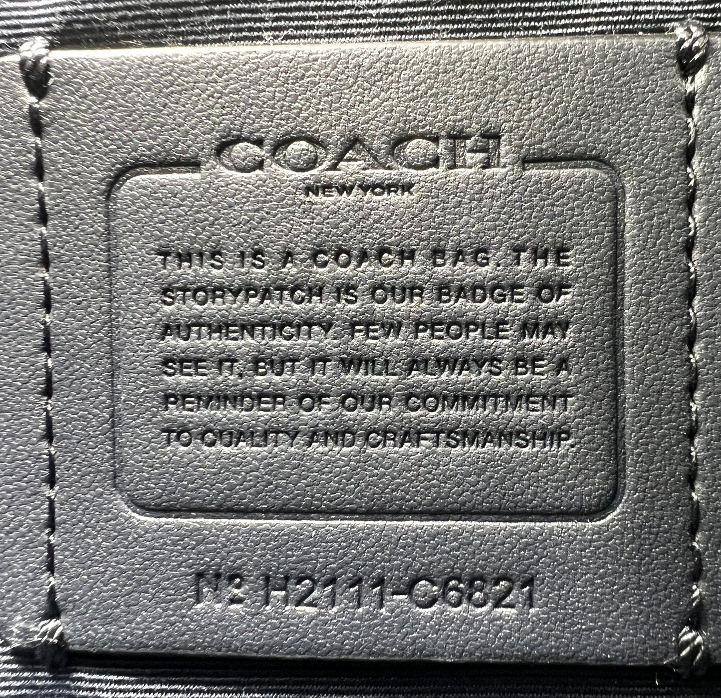 Coach Jess Baguette