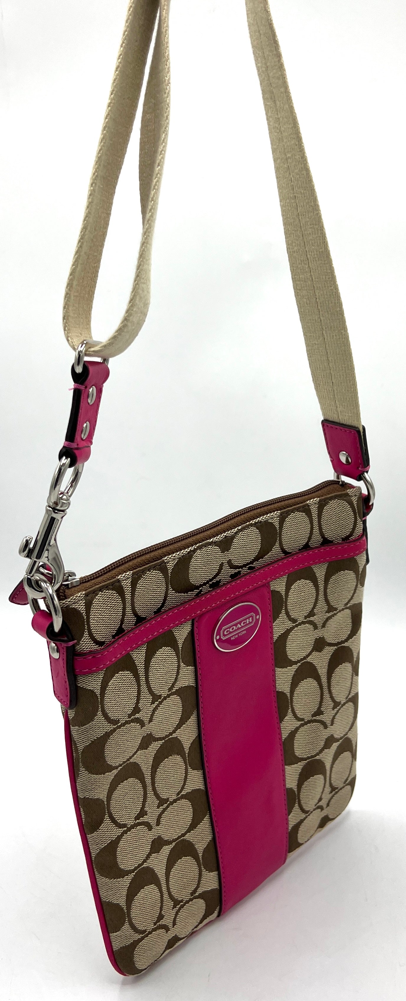 Coach Signature Swingback Crossbody