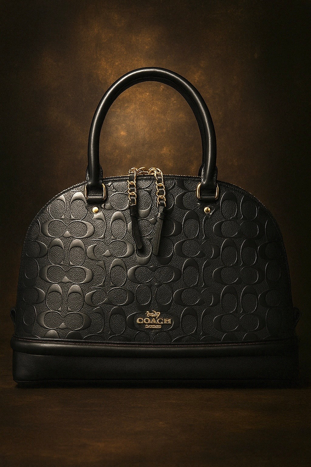 Coach Mini Sierra Satchel – Signature Leather (F27597)