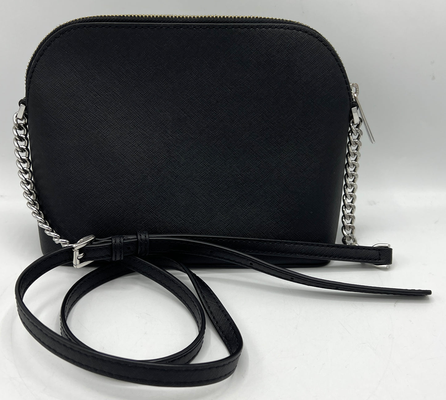 Michael Kors Jet Set Travel Medium Saffiano Leather Dome Crossbody