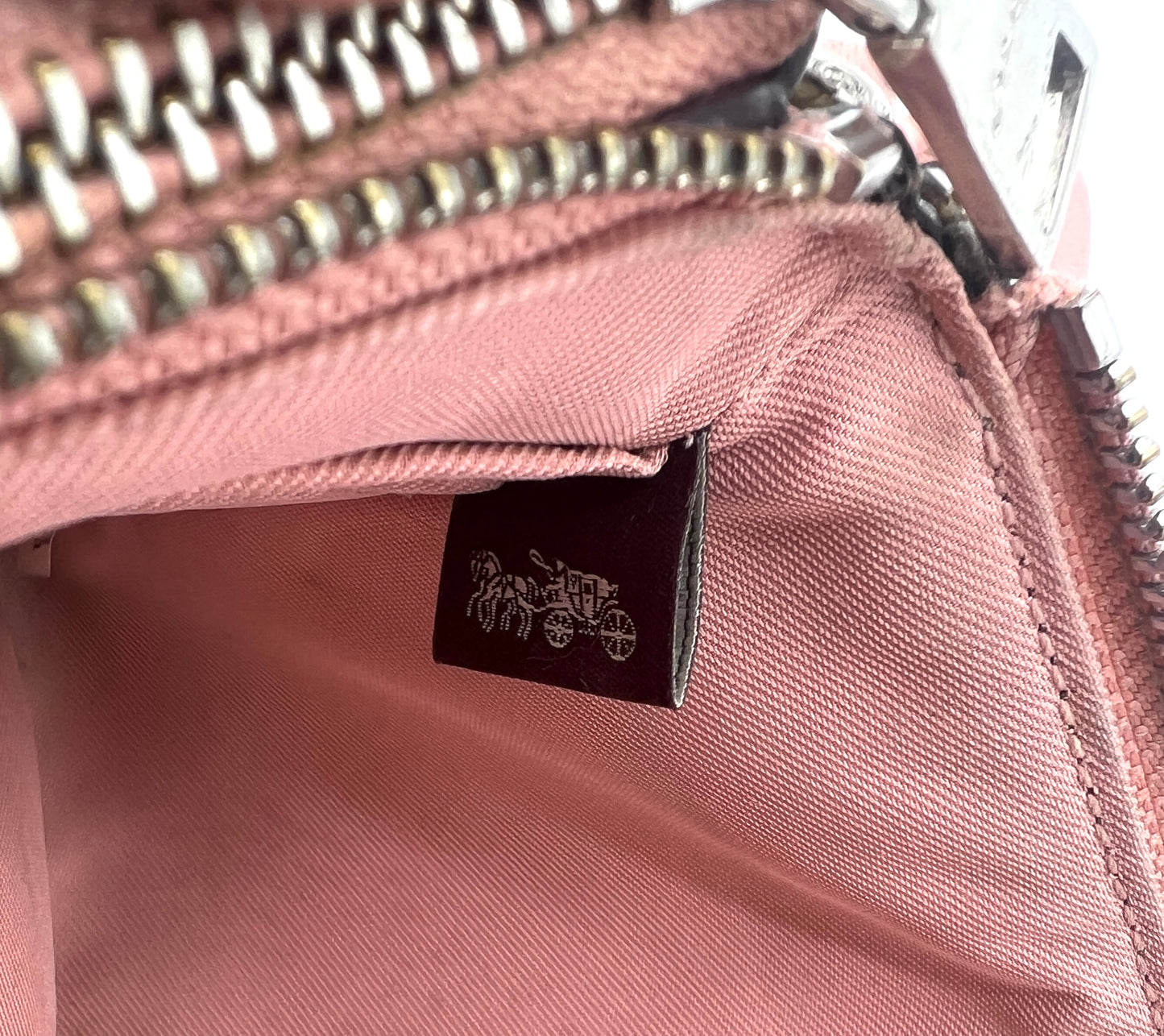 Coach Double Zip Wristlet