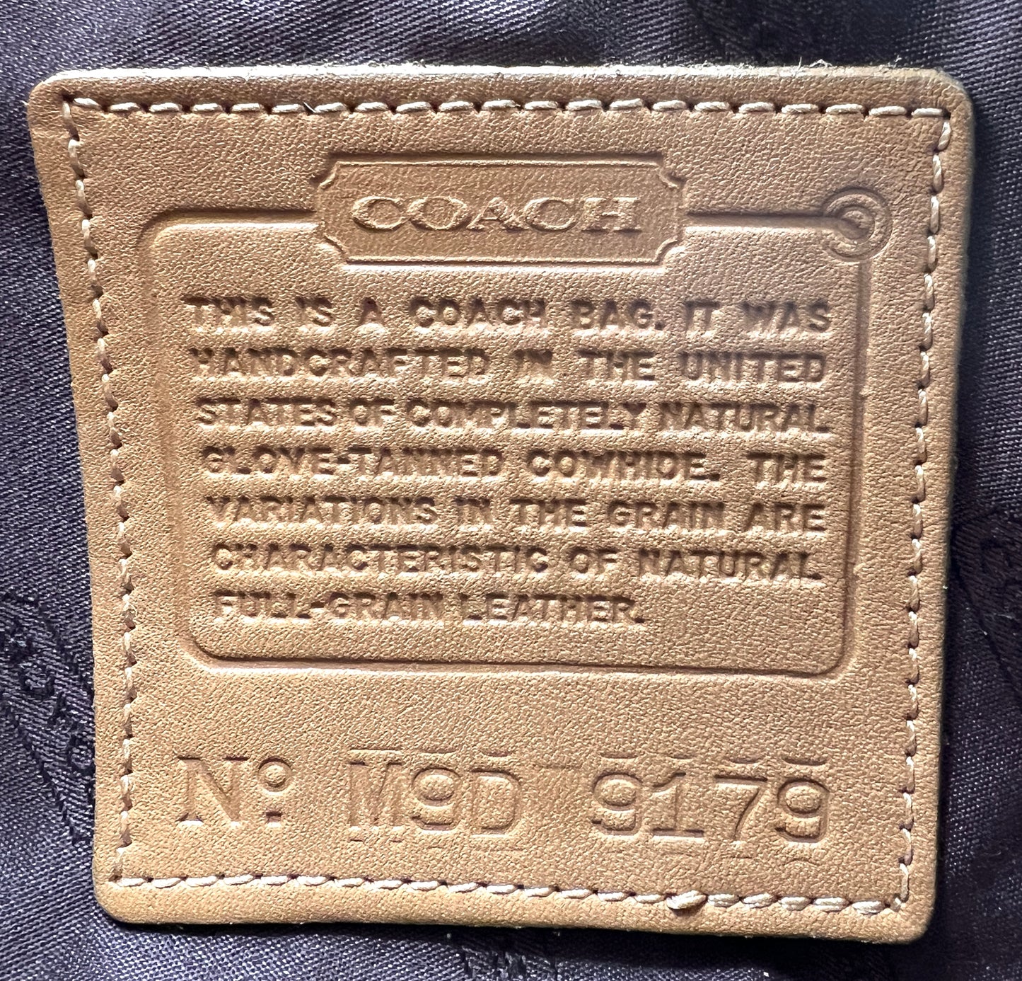 Vintage Coach Whitney 9179 Shoulder Bag