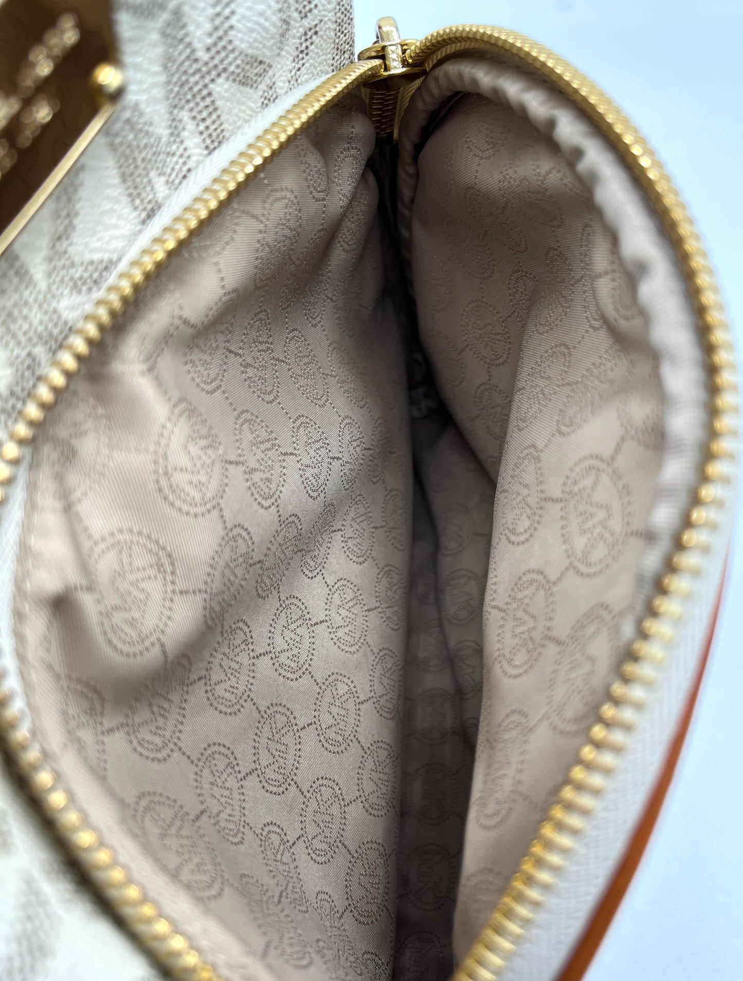 Michael Kors Monogram Jet Set Backpack