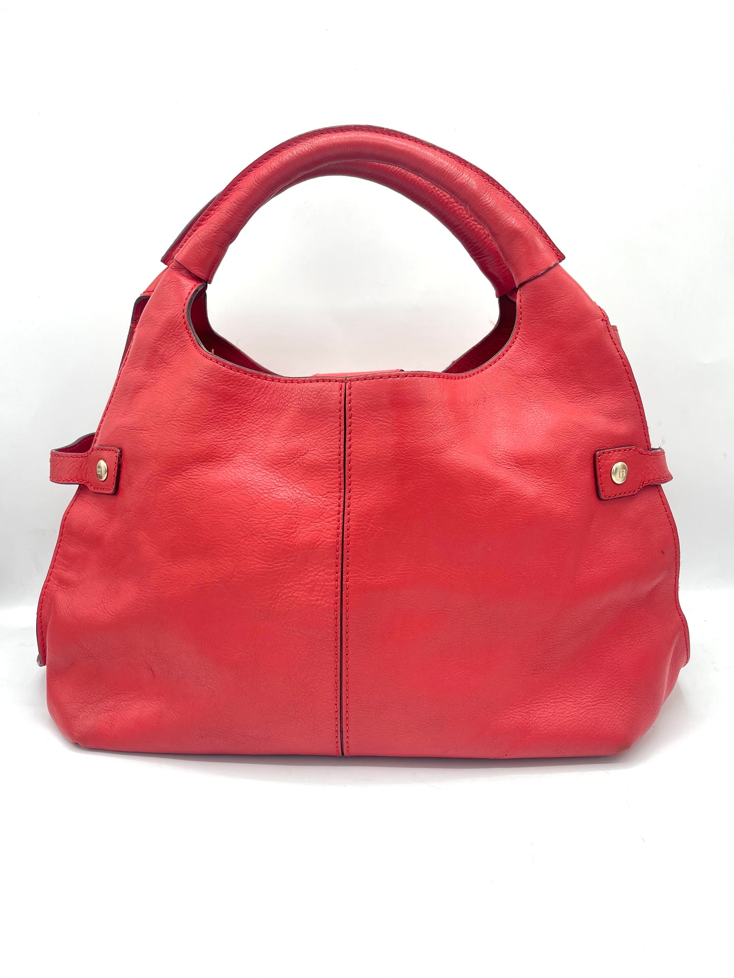 Kate Spade Kent Stevie Alessandra Shoulder Bag – Red Leather
