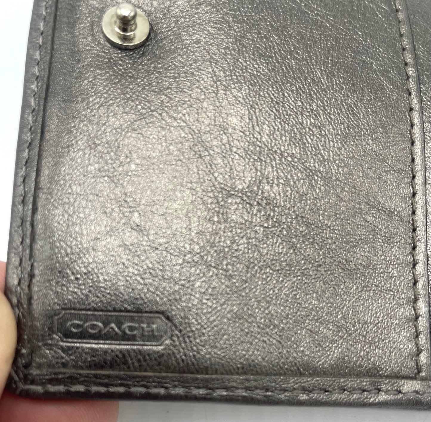 Coach Signature Carriage Bifold Wallet