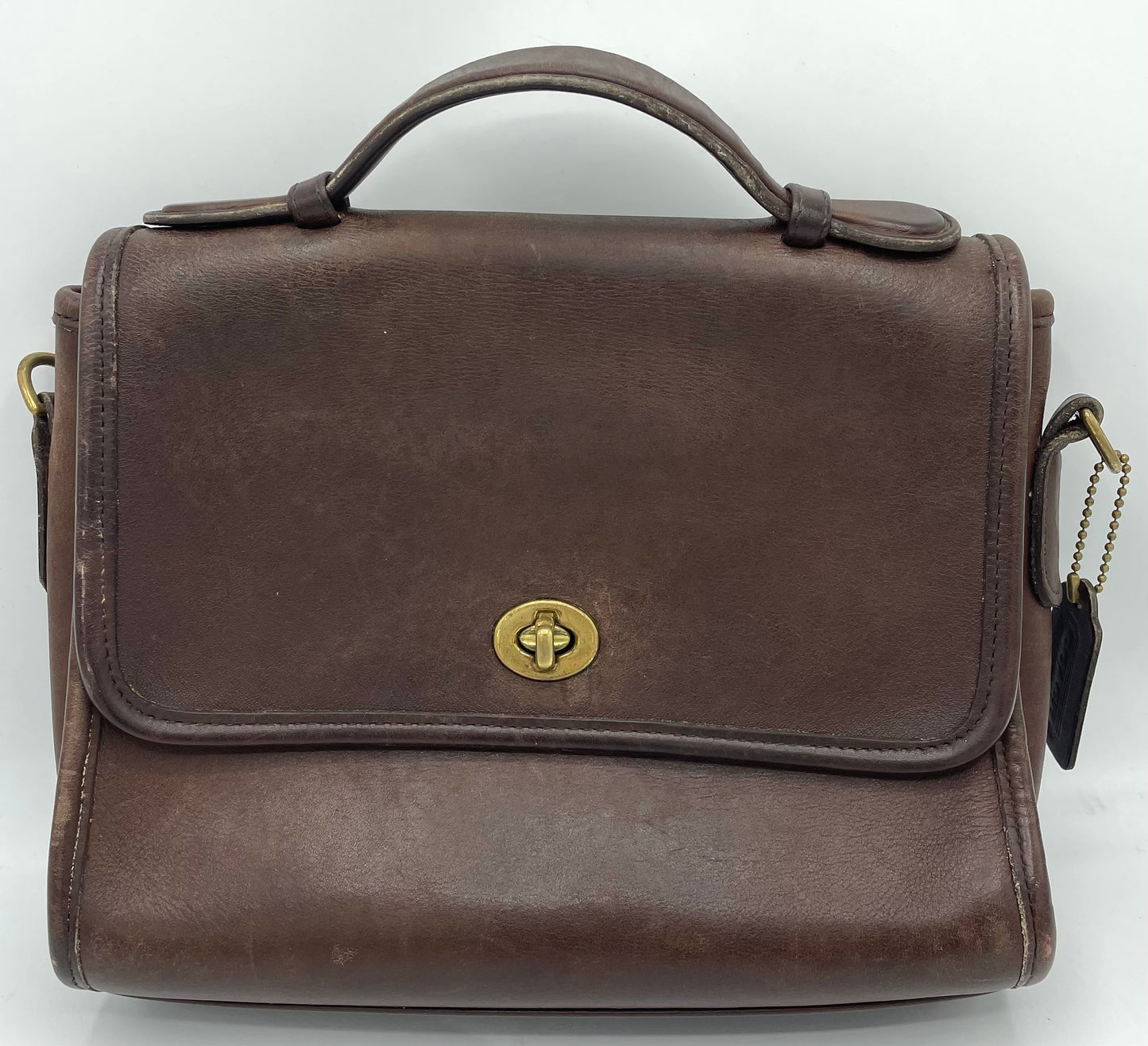 Vintage Coach Court Top Handle Crossbody