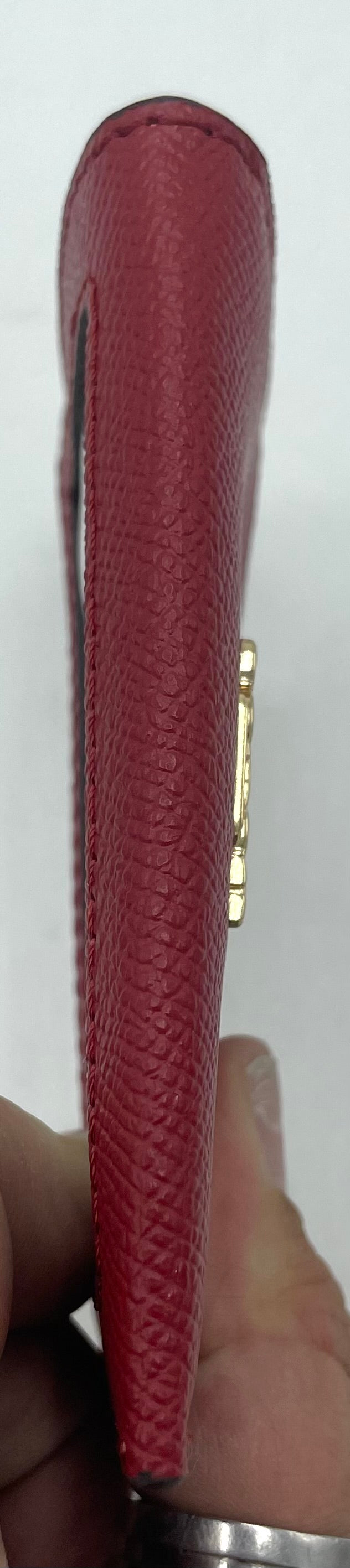 Coach Mini Skinny ID Case - Red