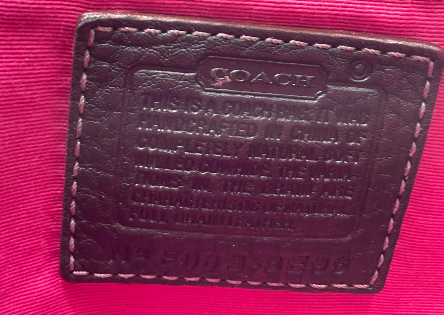 Coach Chelsea Saddle Bag