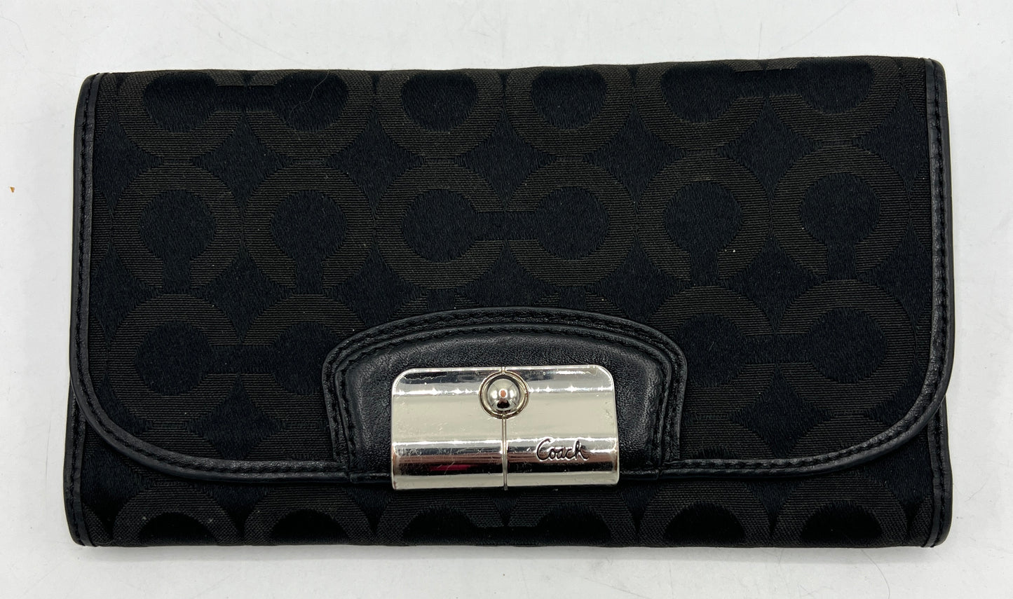 Coach Kristen Op Art Envelope Wallet