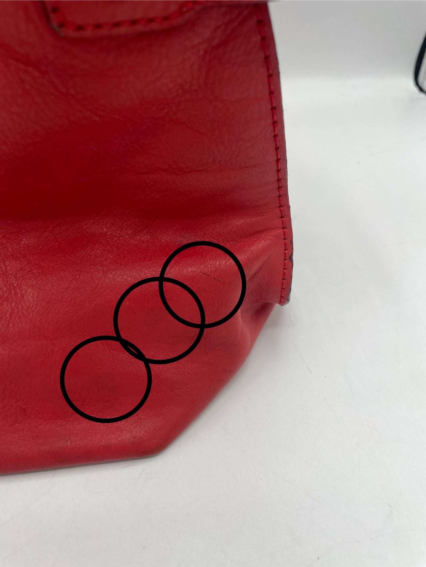 Kate Spade Kent Stevie Alessandra Shoulder Bag – Red Leather
