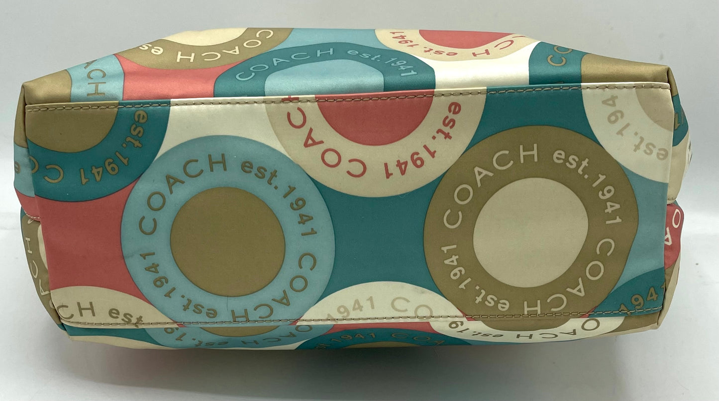 Coach Soho Sateen Circles Tote