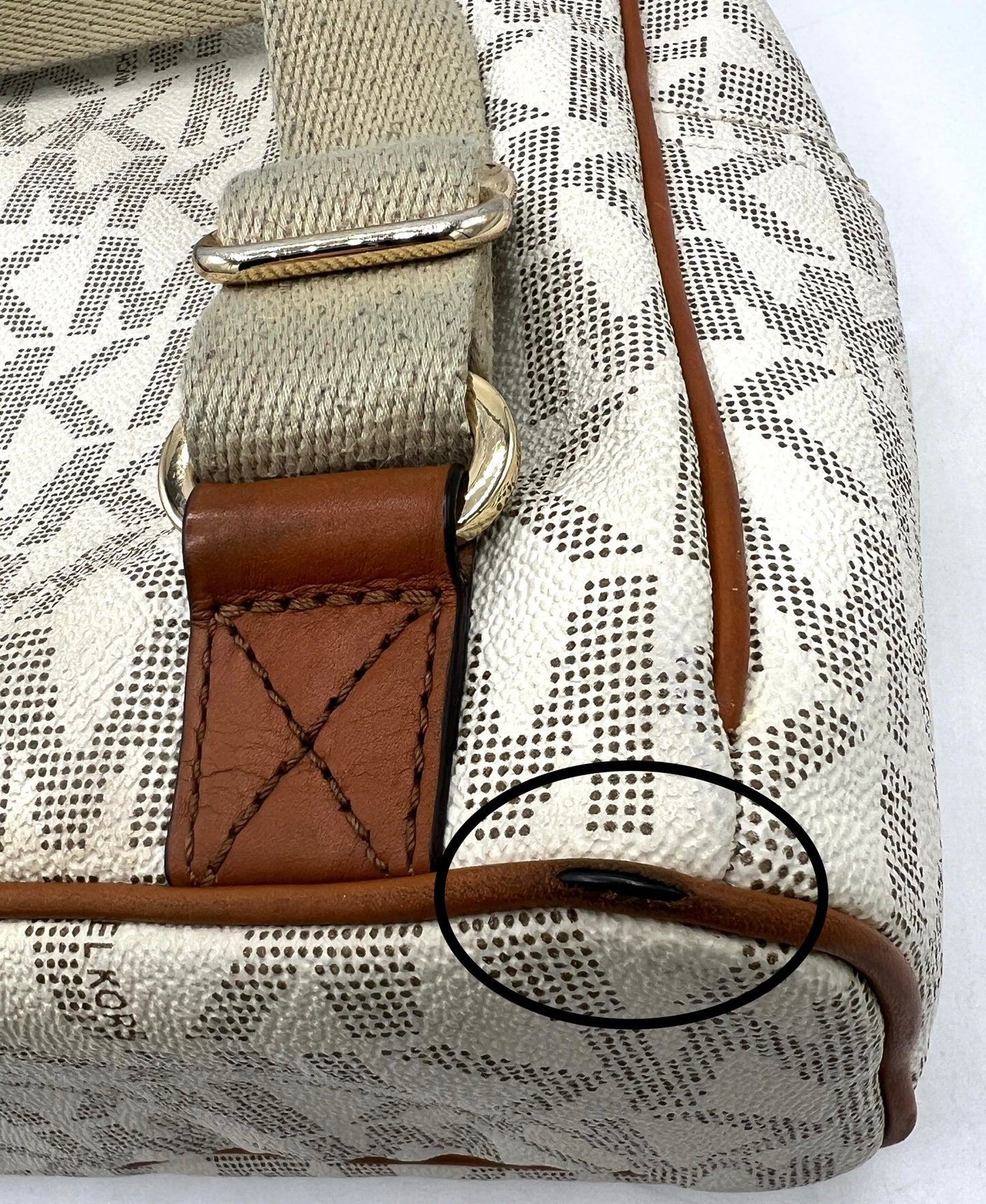 Michael Kors Monogram Jet Set Backpack