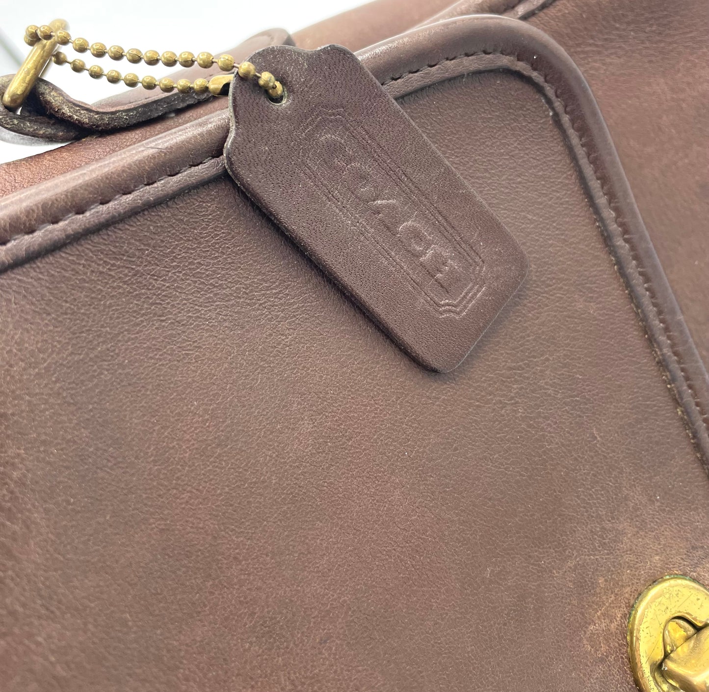 Vintage Coach Court Top Handle Crossbody