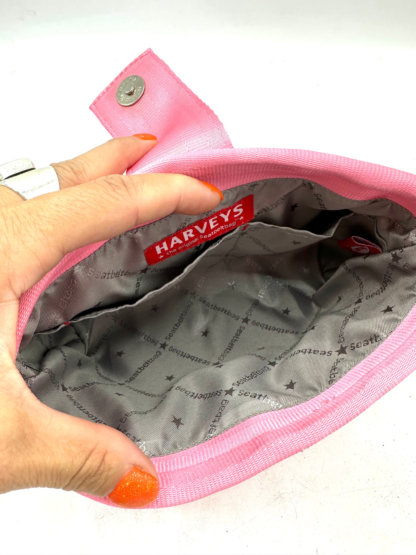 Harveys Seatbelt Mini Petite Baguette – Pink