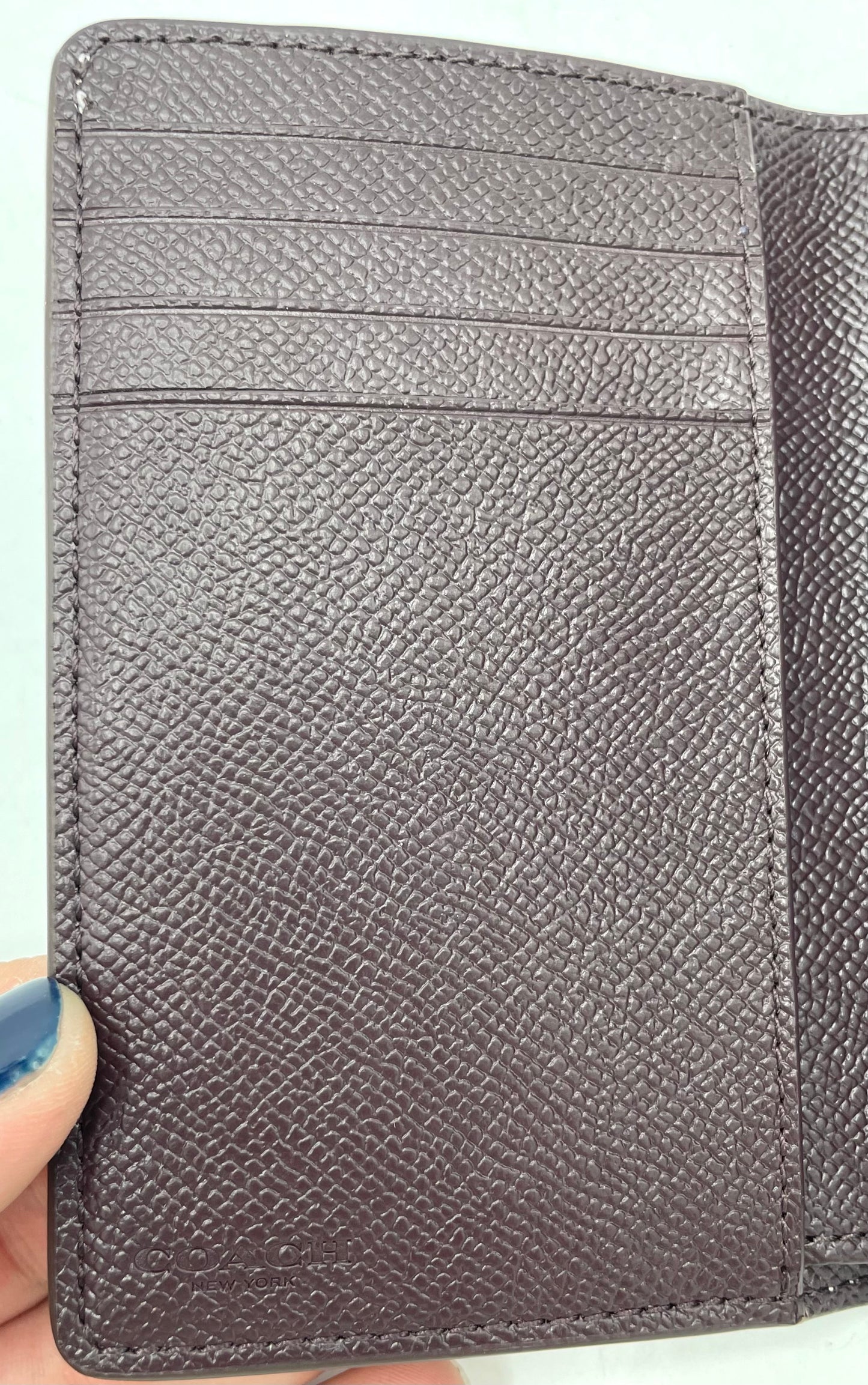 Coach Medium Corner Zip Wallet