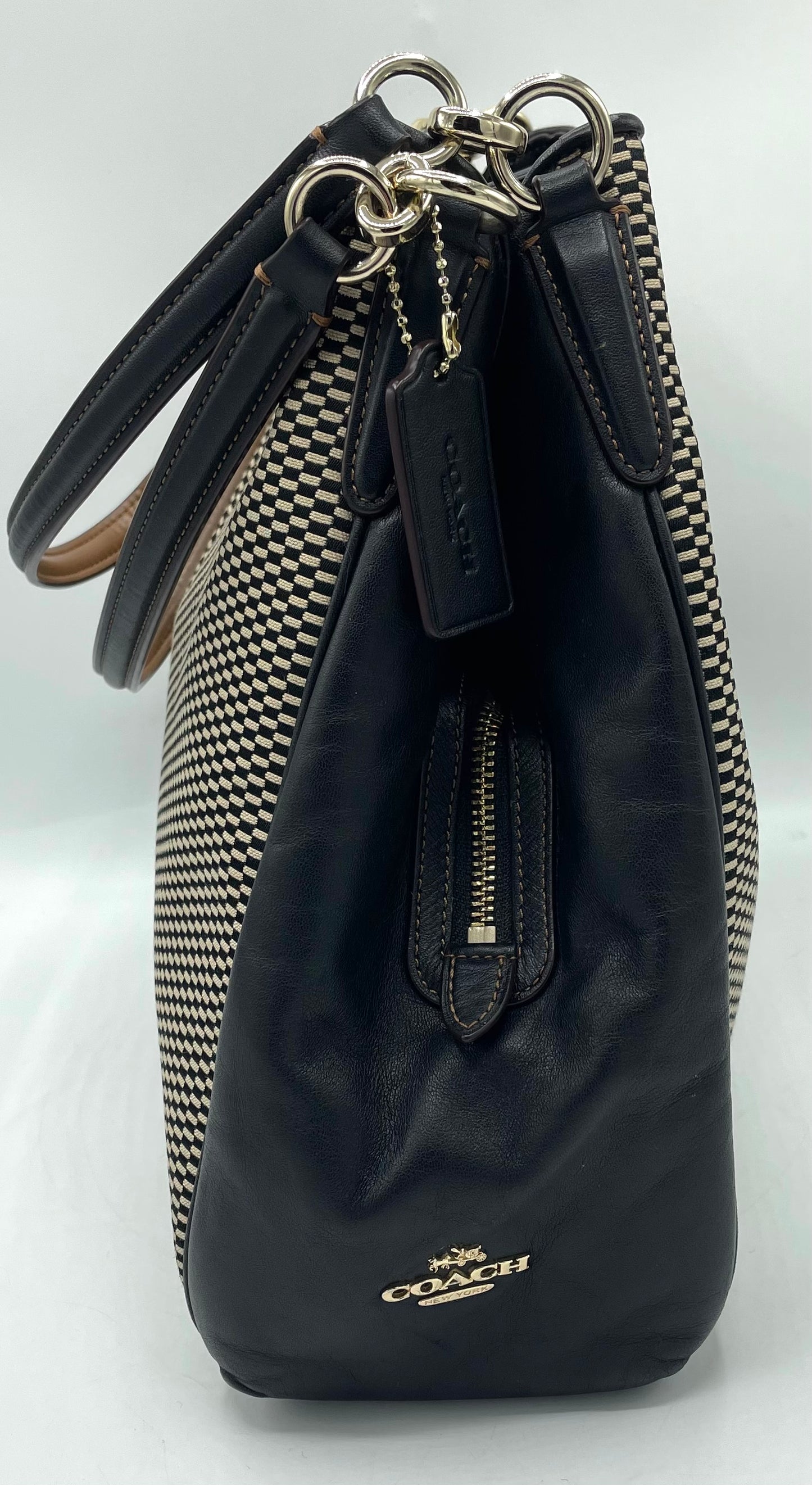 Coach Phoebe Exploded Reps Jacquard Print Shoulder Bag