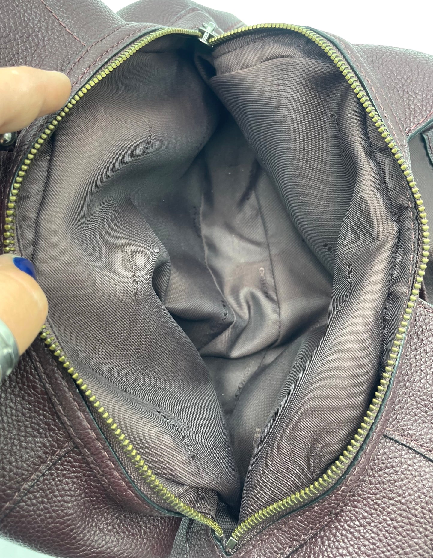 Coach Edie Turnlock Shoulder Bag